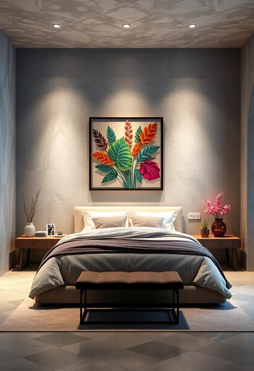Transform Your Space: Unique Ideas for Inspiring Bedroom Wall Art Creations