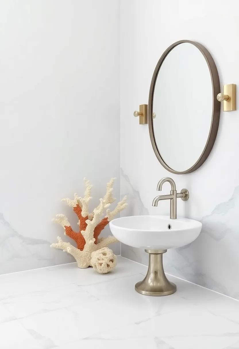 Coral Reef Accents: ⁢add faux ⁤or real coral accents to countertops or shelves, bringing an underwater wonder into view