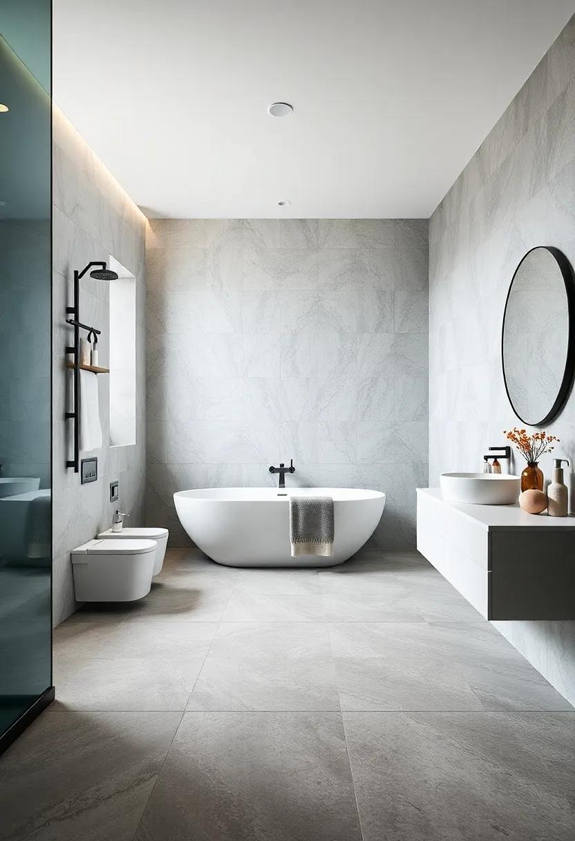 Concrete Cool: Consider⁢ a minimalist,industrial ⁤vibe with poured concrete floors that‌ offer durability and a modern edge