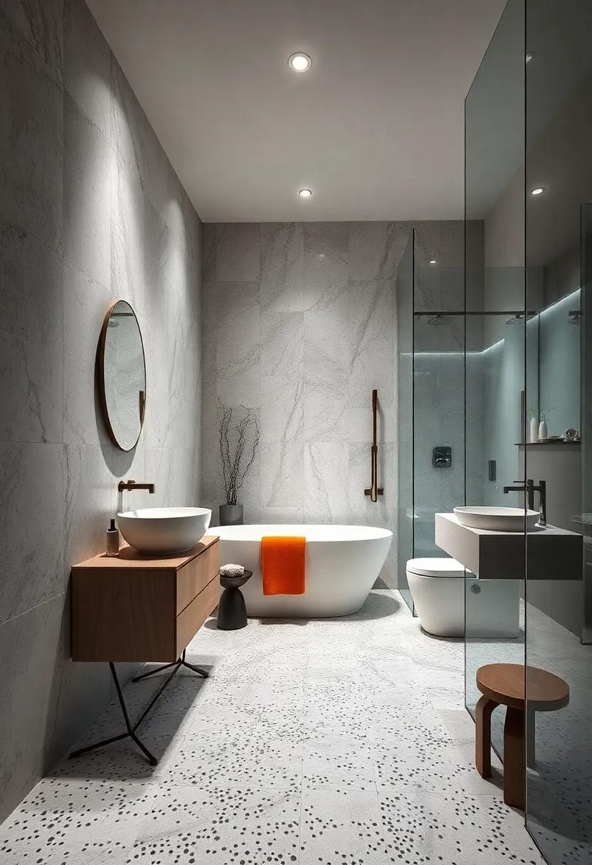 Terrazzo⁣ Touch: Embrace the trendy ⁣terrazzo look with speckled designs ⁤that are durable and allow for endless customization