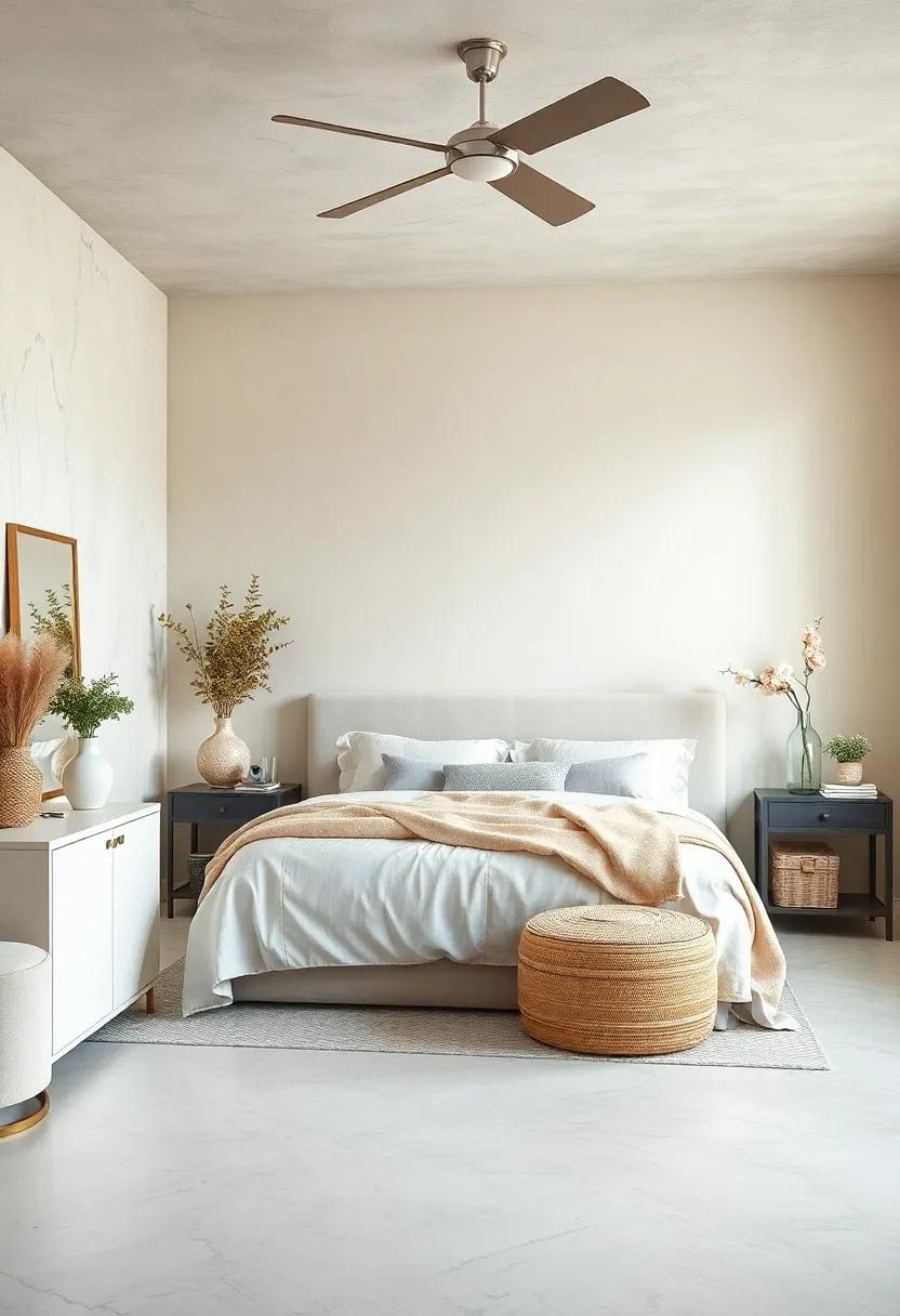Cream‌ and Silver: Infuse warmth into your bedroom with‍ creamy tones,allowing silver ‍elements to offer ‌a ​chic ⁤and polished finish