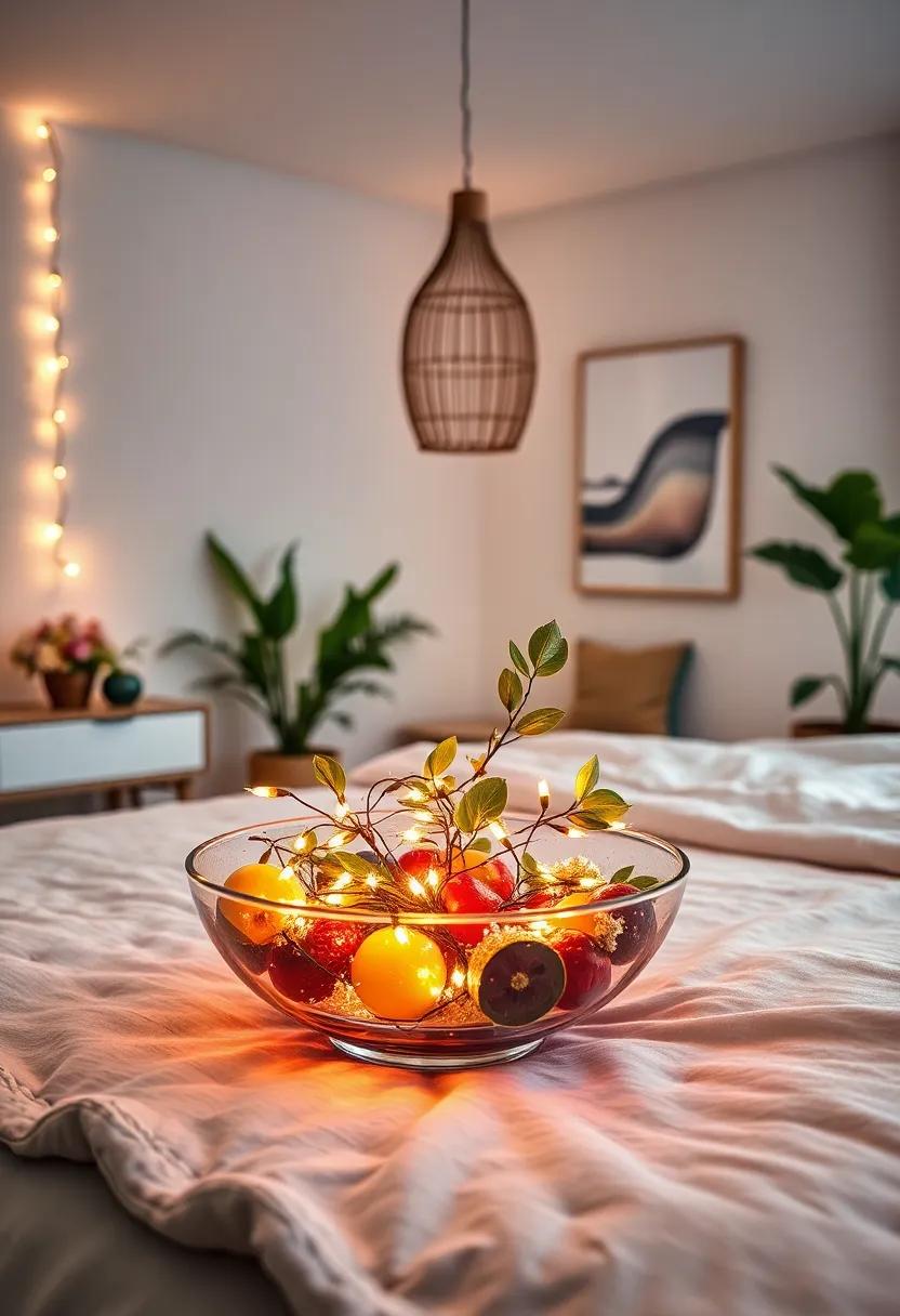 Toss them into a decorative⁤ bowl as an⁤ unexpected centerpiece on your dresser or vanity for charm and glow