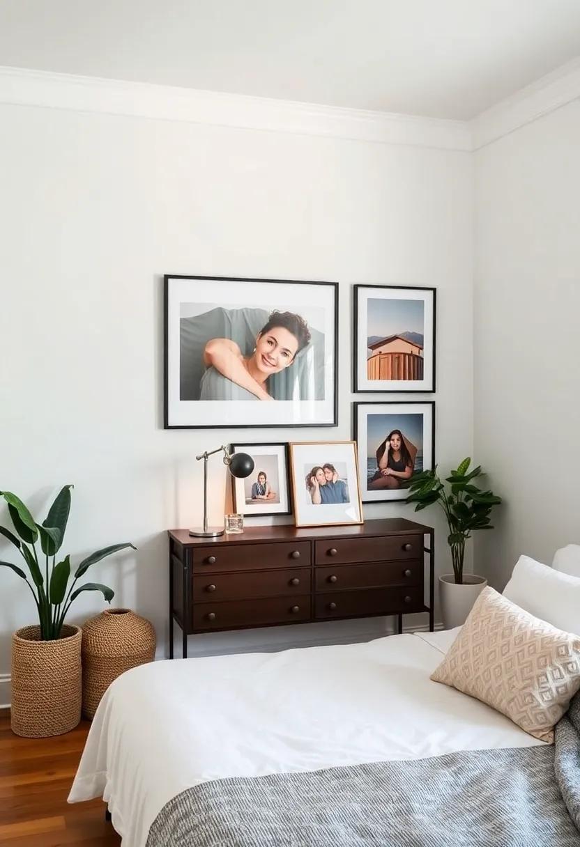 Playing with Scale: impactful Large-Format ‌prints in a Cozy Bedroom