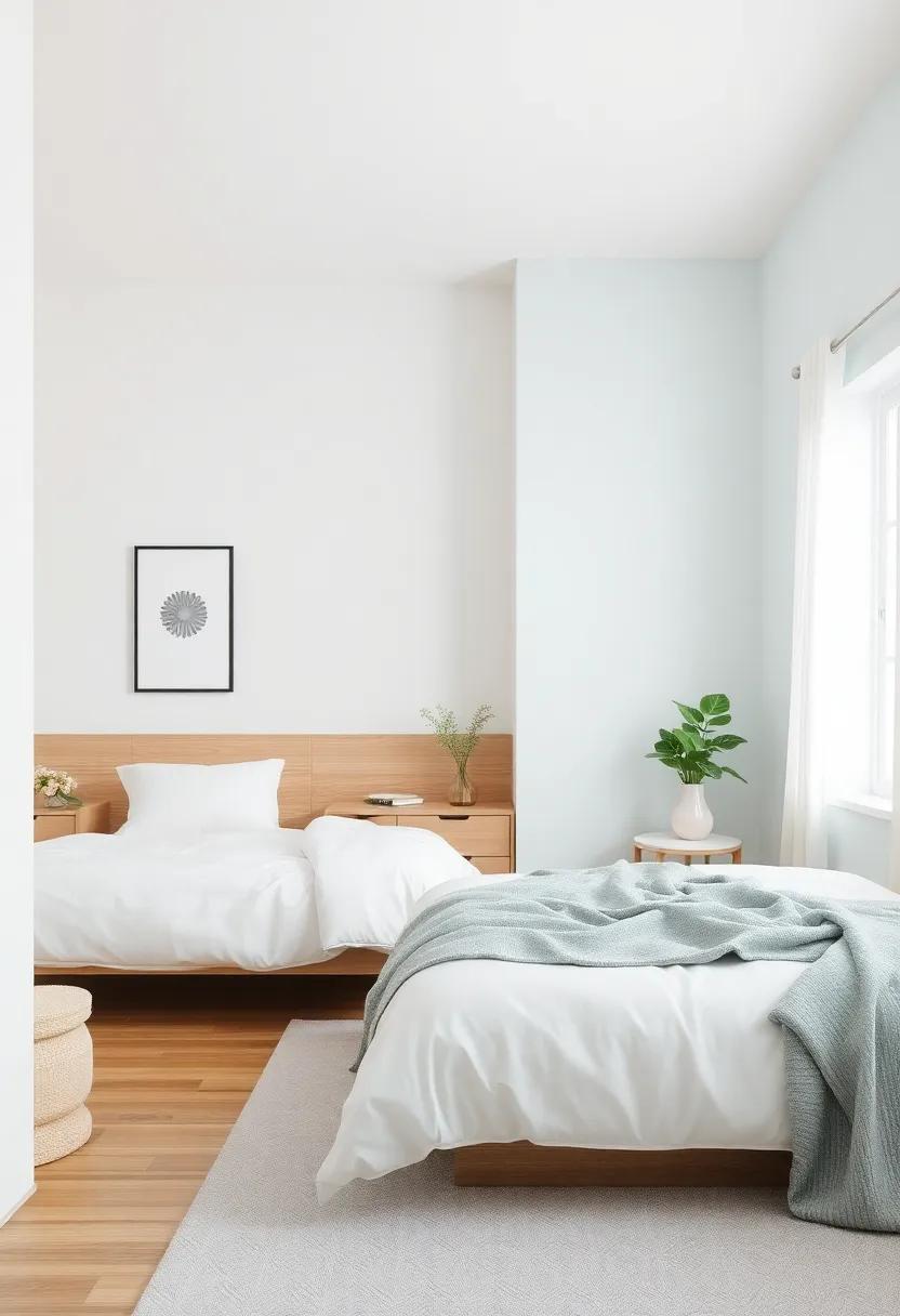 Tranquil Color Palettes: Choosing Soothing⁣ Hues for Shared Rooms