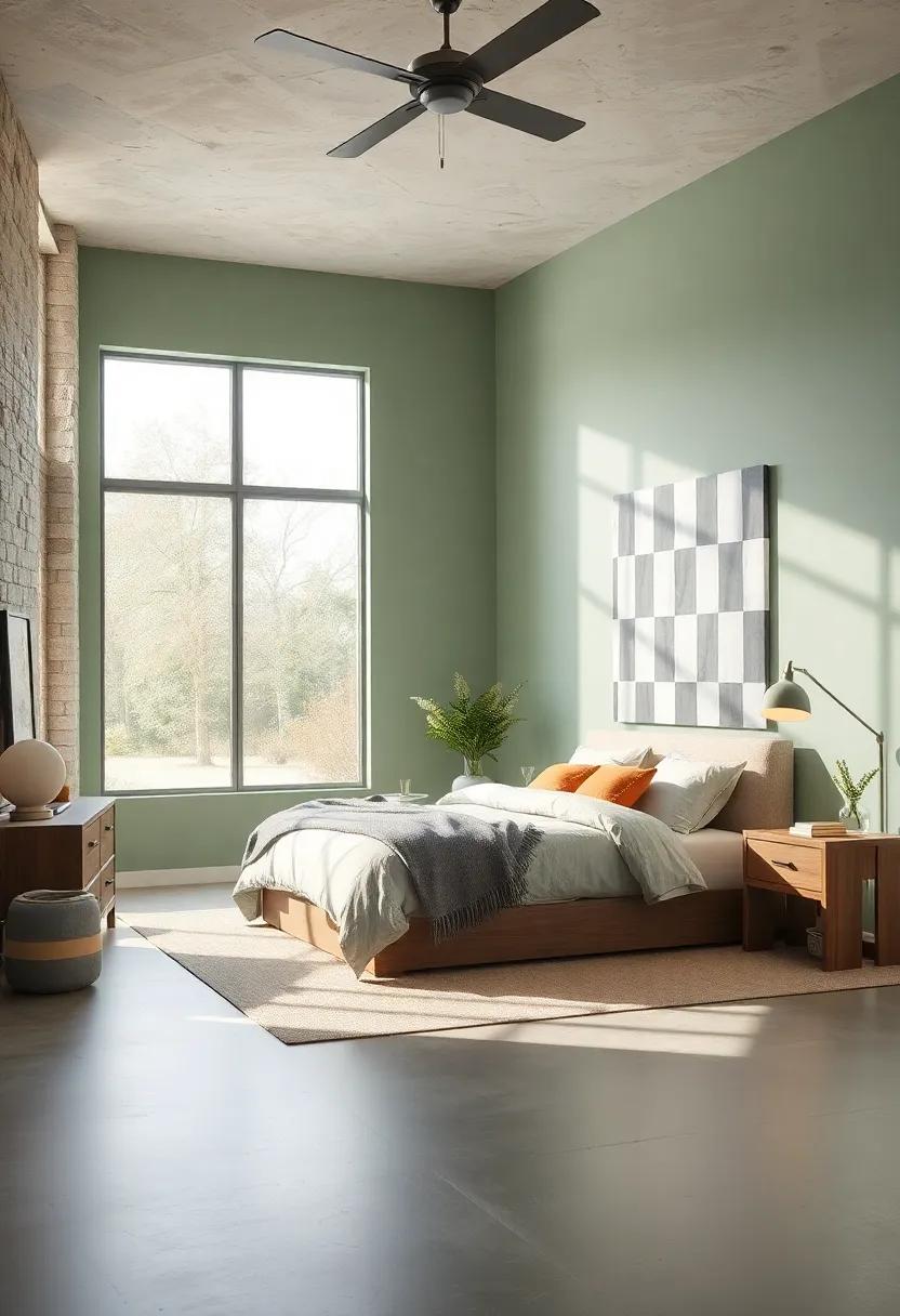 Soft Sage Green: Embrace the calming essence of ⁣nature​ with‌ this⁤ gentle hue that evokes ‌tranquility ⁣and balance ‍in your sanctuary