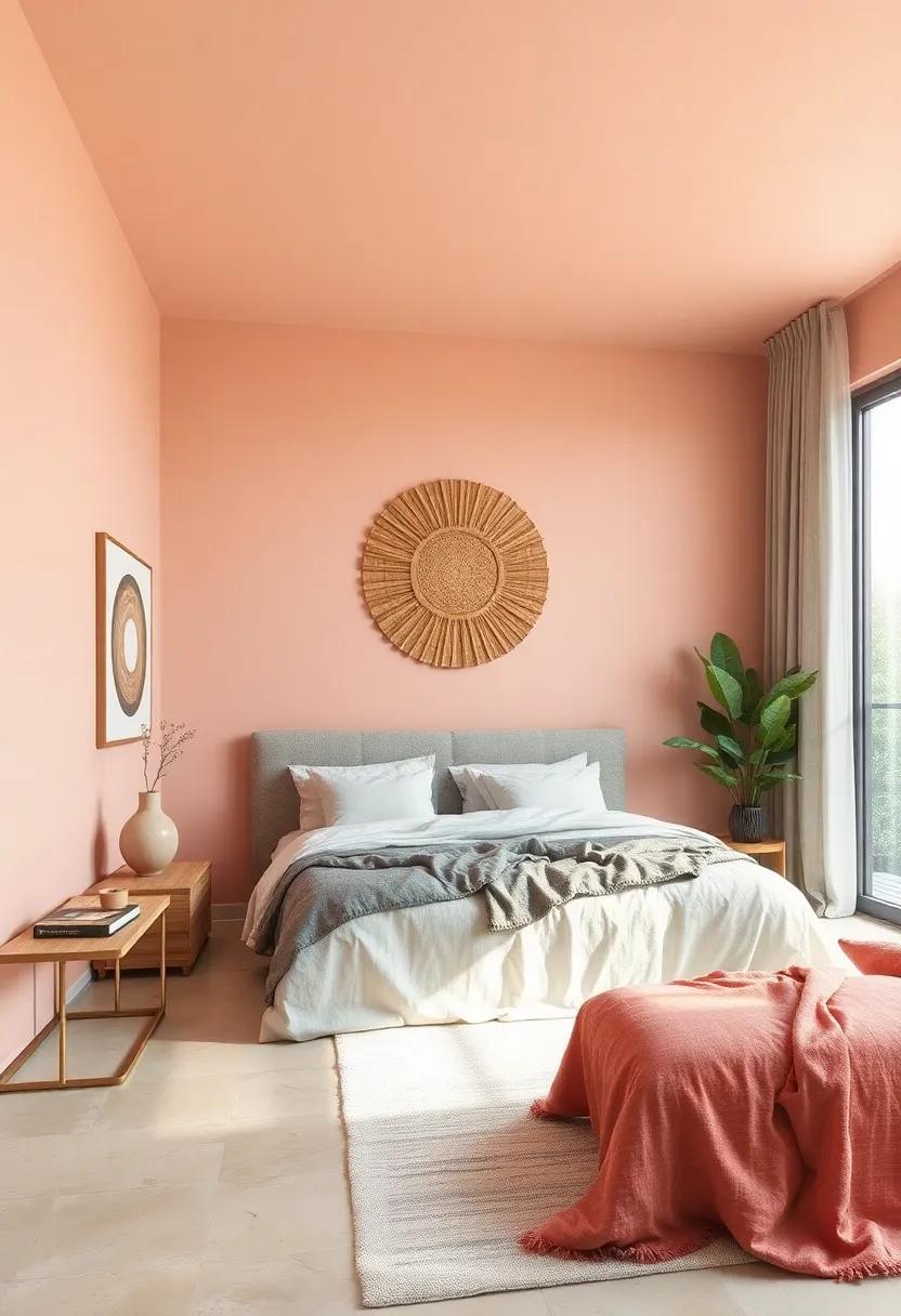 Soft Peach: Gentle and warm, this shade radiates ⁢positivity‍ while ensuring a calm and ‌cozy atmosphere for restful nights