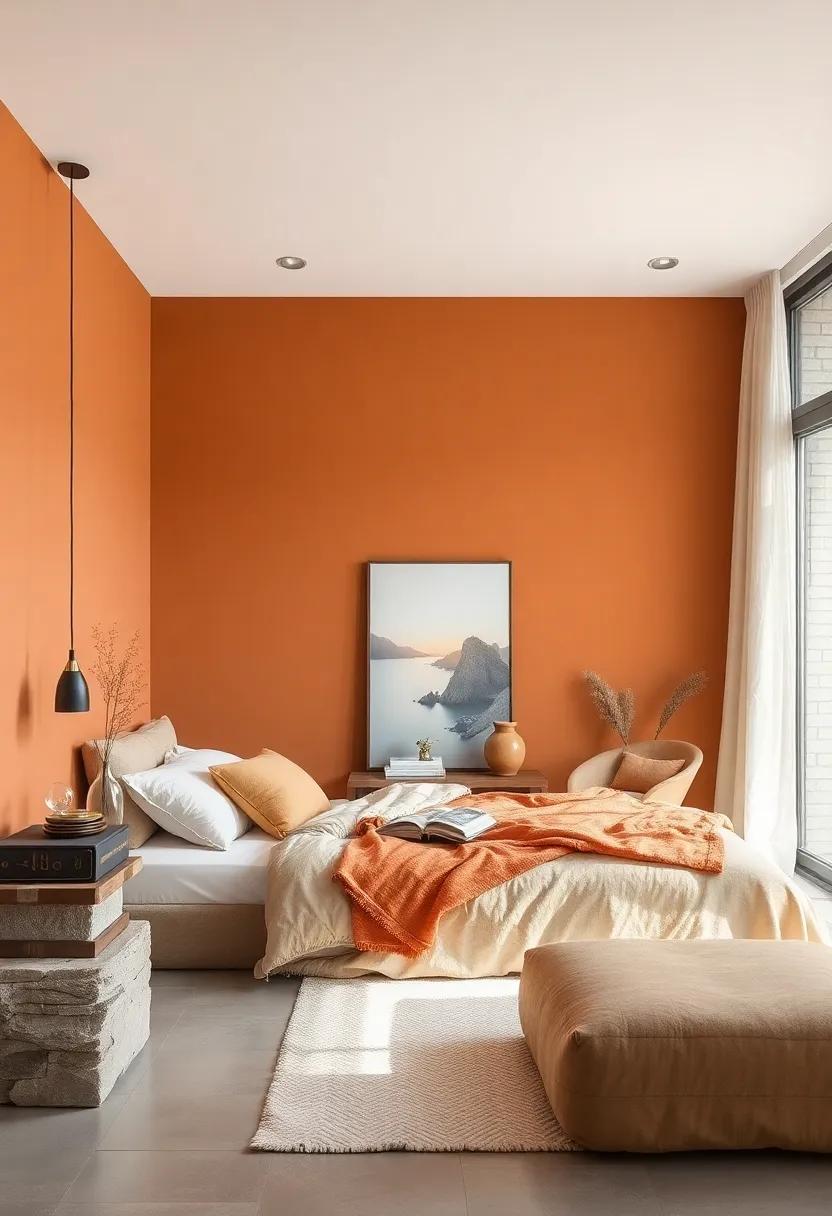 muted‍ Cinnamon: This warm yet​ subdued orange-brown provides a snug cocoon⁣ effect that invites⁢ comfort⁣ and⁣ restfulness