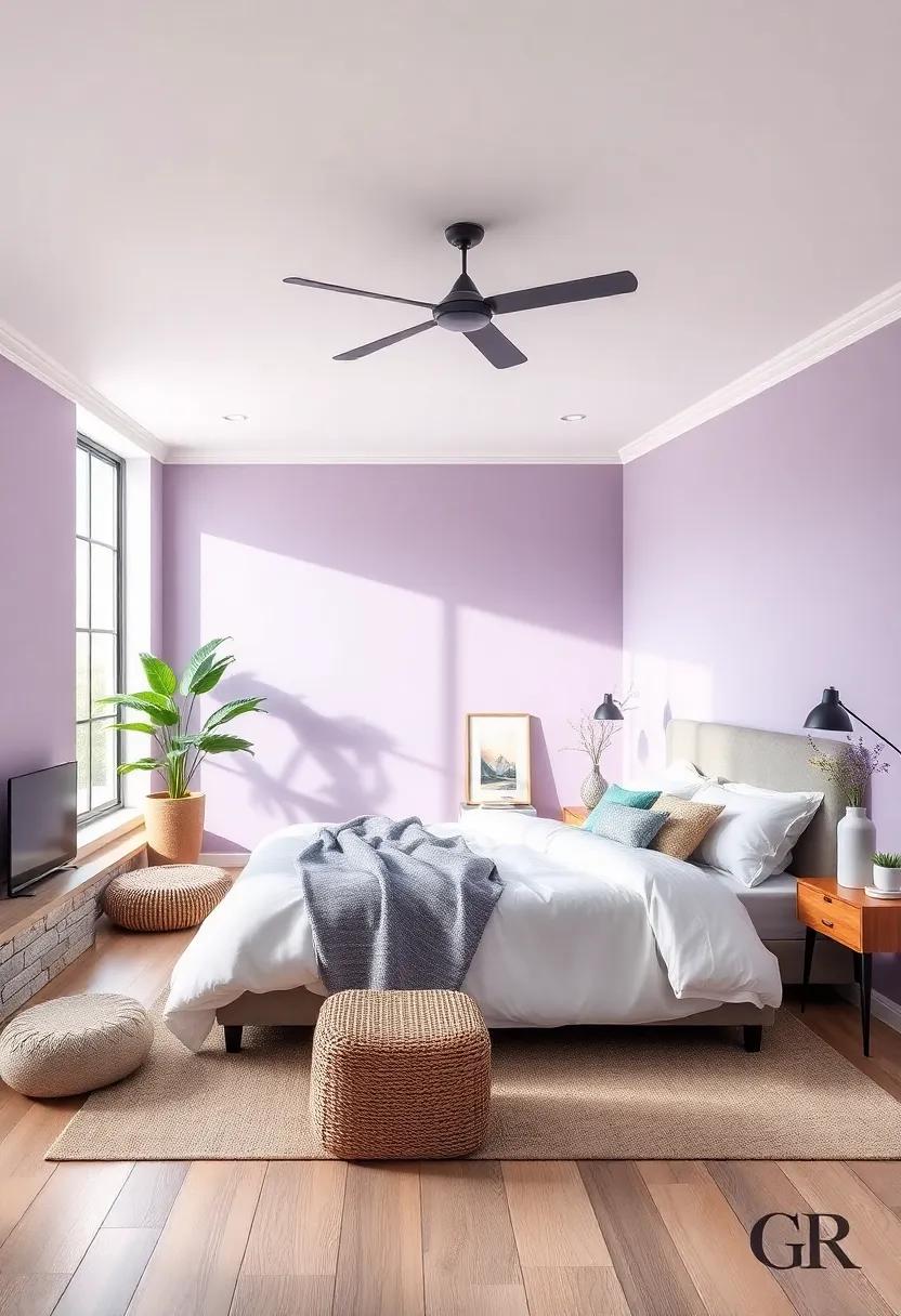 Misty ​Lavender: ‌A delicate blend ⁣of purple and gray, this soothing⁤ color⁢ offers a sense of calm, perfect ⁢for ⁤unwinding after a long day