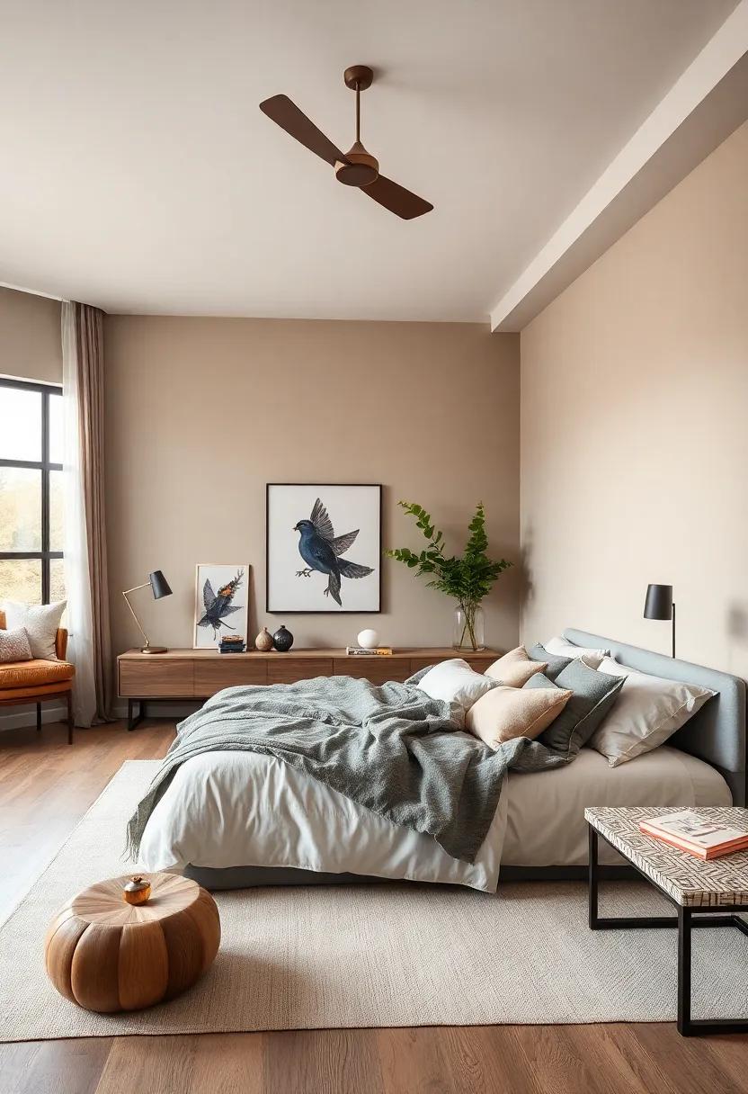 Light​ Taupe: ‍A blend of brown ​and gray, ⁣this understated ⁢shade⁣ promotes a grounded ‌feeling, making it⁣ perfect for restful retreats
