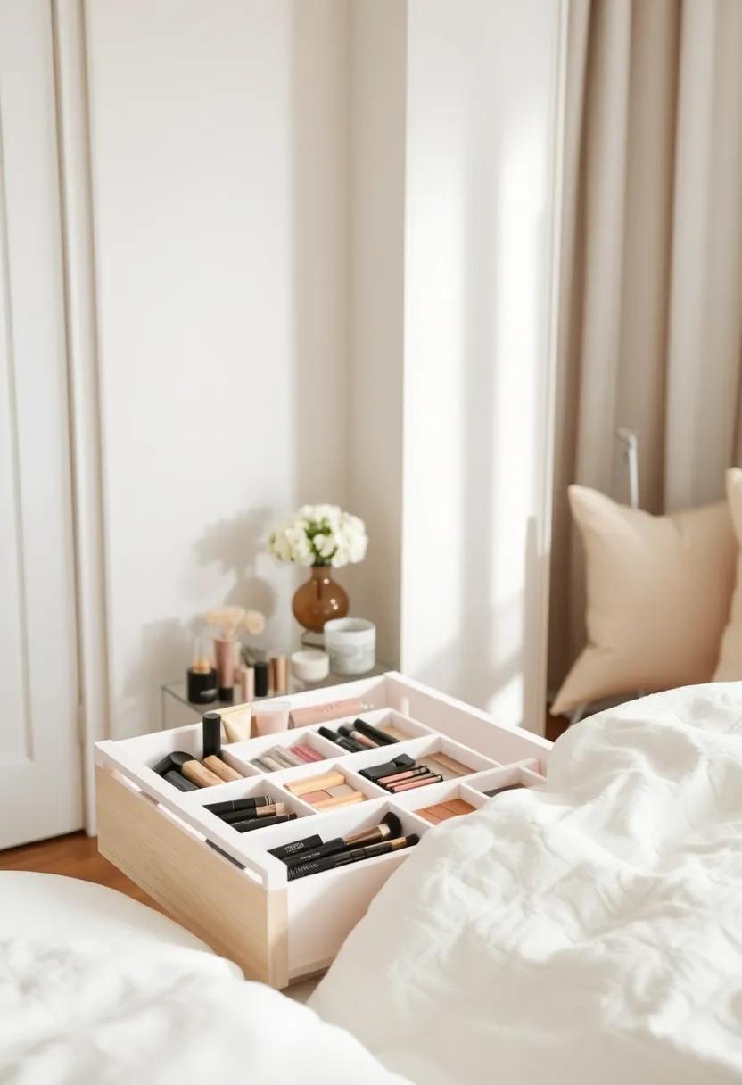Drawer Inserts: Invest in sturdy drawer inserts made specifically for makeup. These keep your products from sliding around while providing ⁣structure within your‌ drawer space