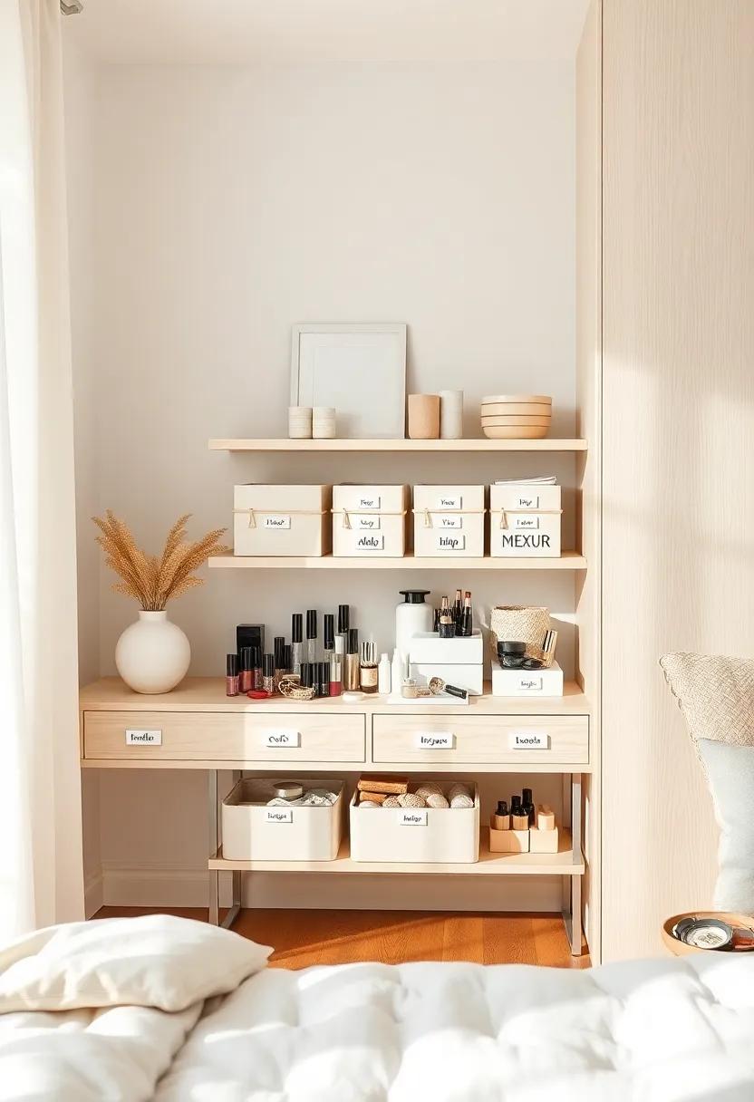 Label It: No⁣ matter⁢ your storage solutions, labeling everything⁤ will ensure⁣ you can easily find ‍what you’re looking for without the hassle of digging through ⁣each container