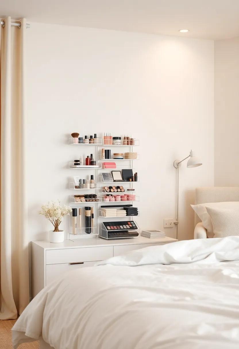 Multi-Tiered Organizers: ​Invest​ in multi-tiered racks to efficiently utilize vertical space. These organizers can accommodate ⁣everything from palettes‌ to lipsticks, making your collection easily accessible