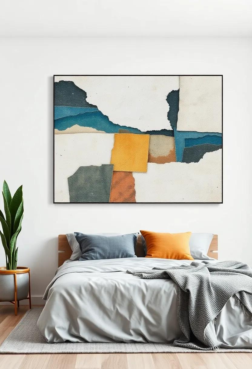 Mixed Media Collage: Experiment with mixed media canvas prints that incorporate​ various materials and techniques, offering a unique and textured visual experience