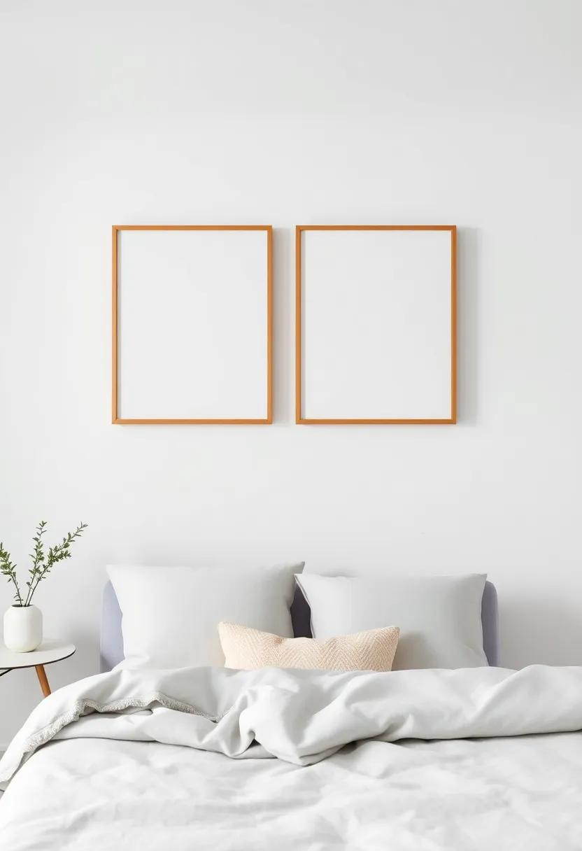Soft​ Pastels: Light pastels framed​ against a white wall can⁤ create ‌a serene ⁤and calming‍ environment, perfect for relaxation ‌and retreat from the daily hustle
