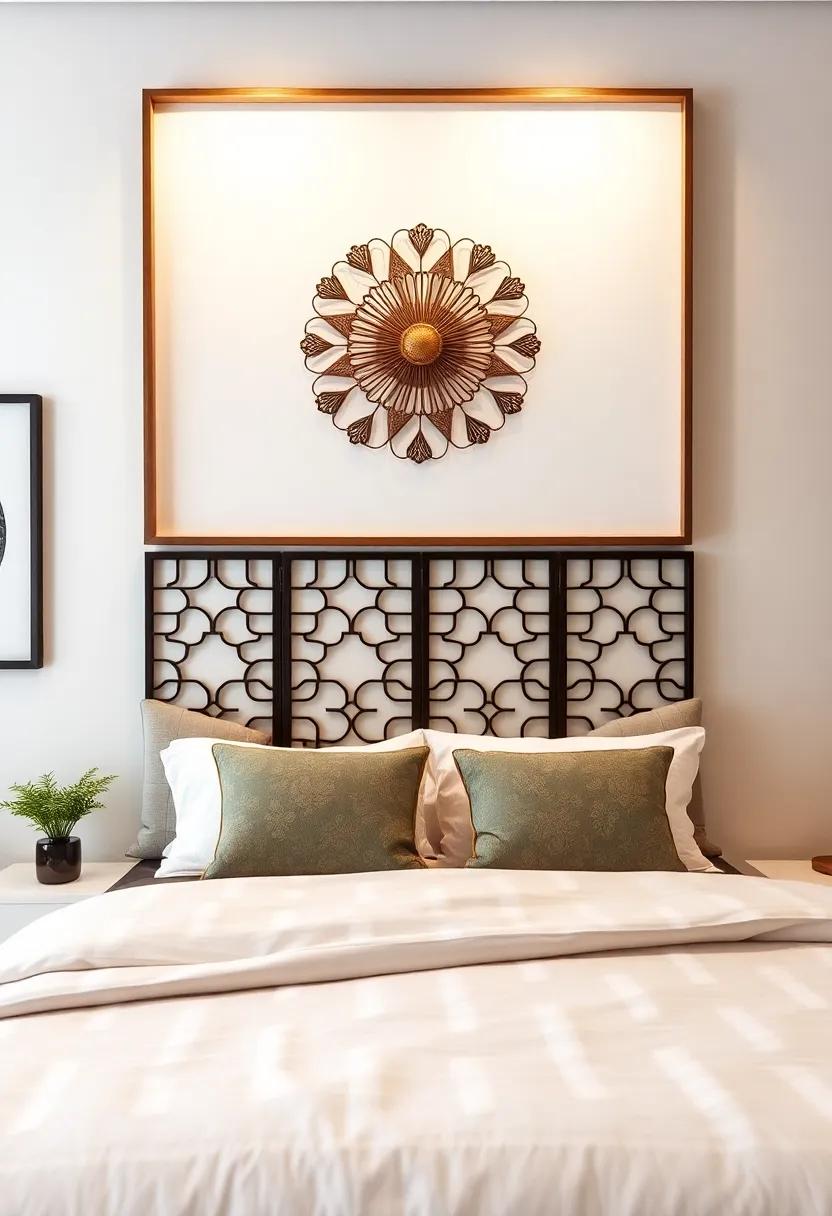 Artistic⁢ Screens or Room Dividers: Use decorative screens as artful room dividers that also enhance your wall⁤ aesthetic
