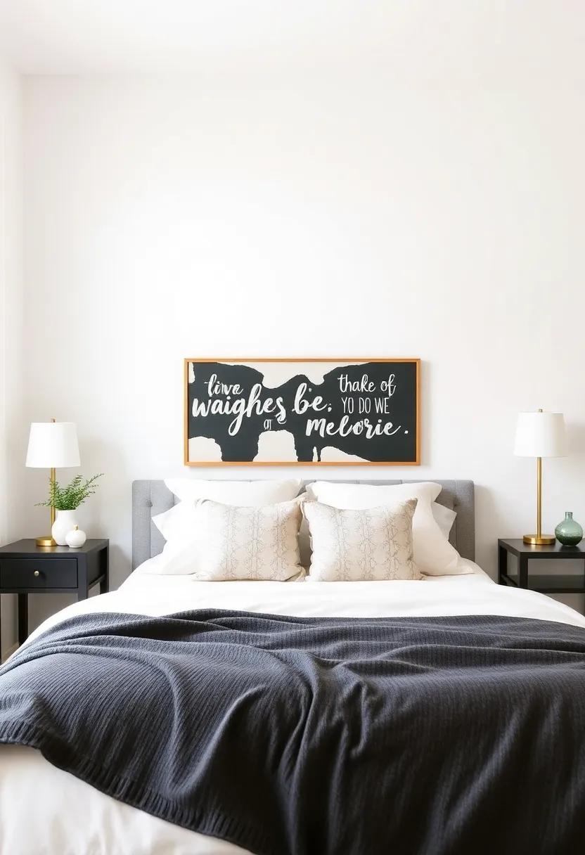 Bold⁤ Wall Decals: ​Opt for removable decals that feature inspirational quotes or whimsical designs for‍ a temporary yet⁢ impactful upgrade