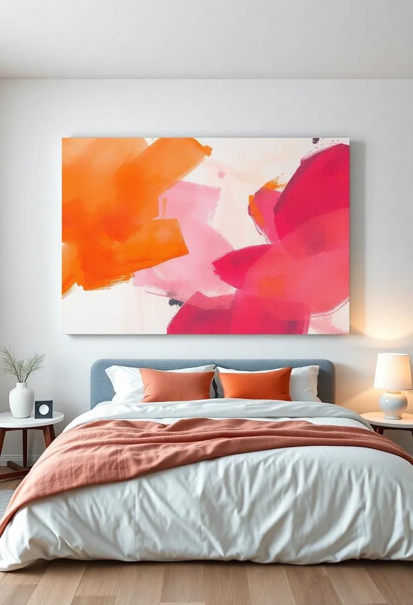 Oversized Abstract Canvas‌ Art: Transform ​your wall with⁣ bold strokes‍ and⁤ vibrant colors that spark conversation and intrigue