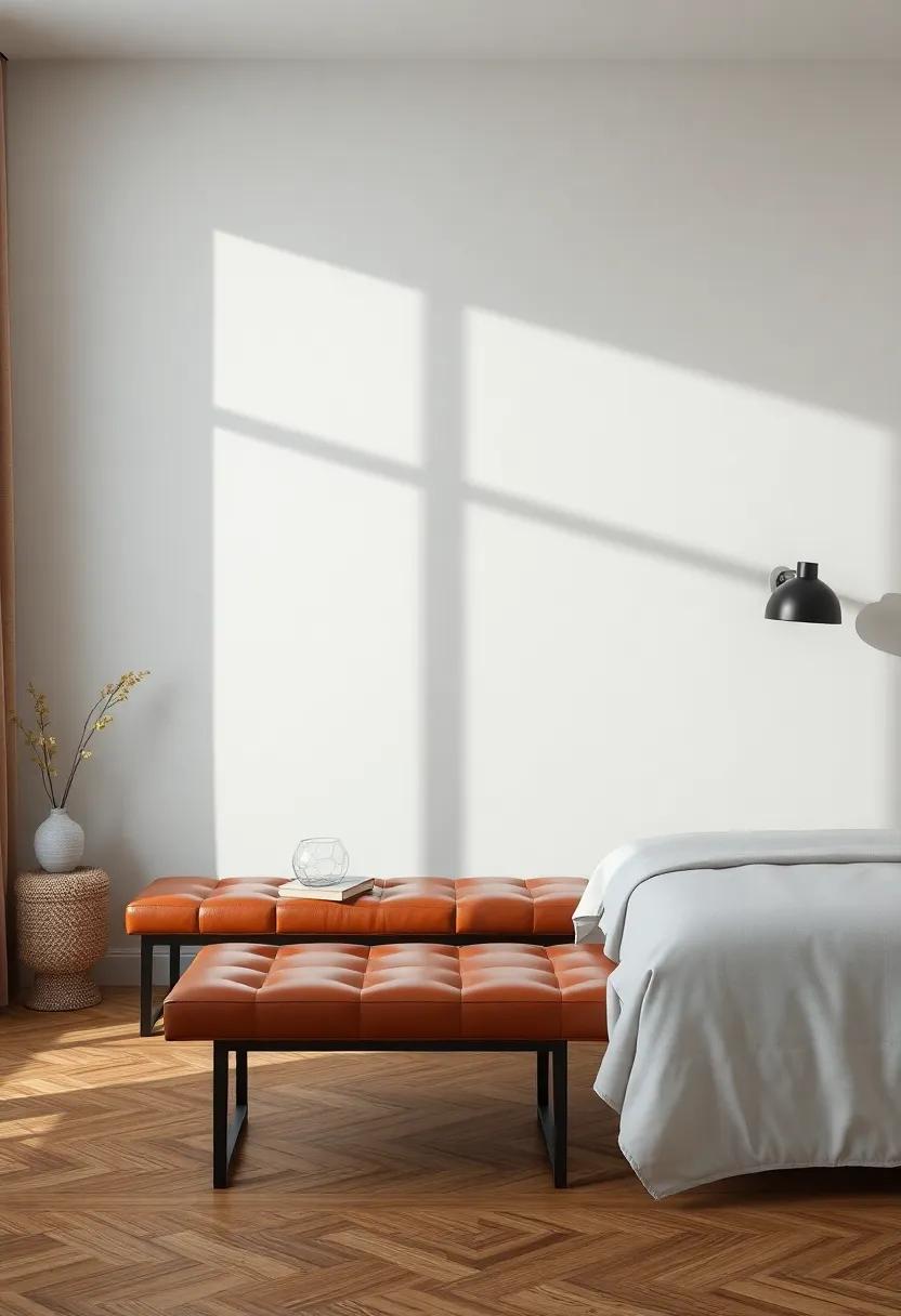 Sophisticated Seating: Incorporating‌ Leather Benches ⁤in Your Decor