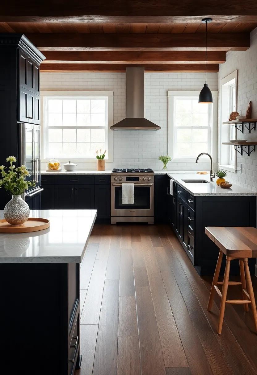 Flooring Foundations: Best⁤ Choices to‌ Compliment black Kitchen​ Cabinets