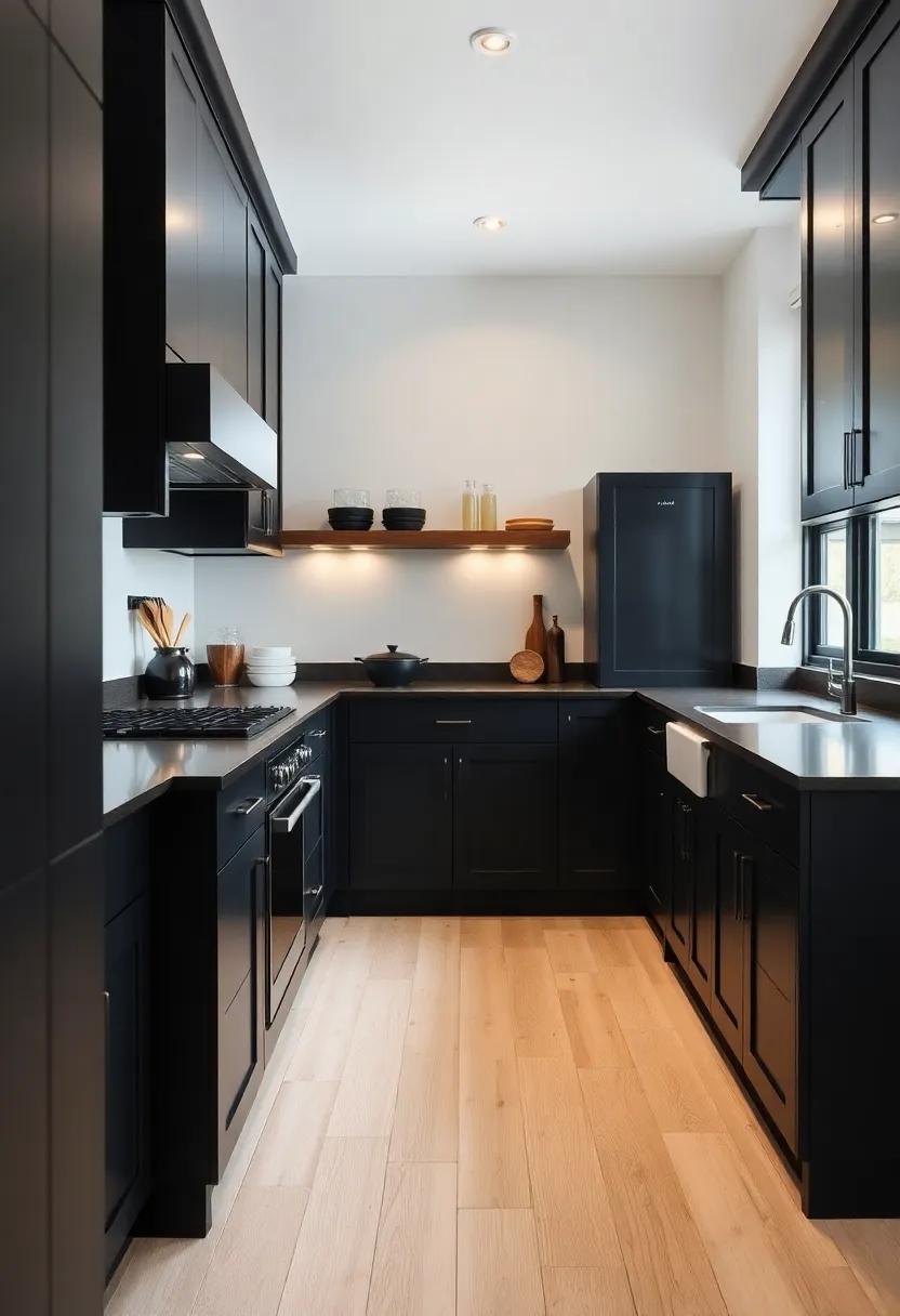 Inviting intimacy:‌ Designing Small Kitchens‍ with ‍Dark Cabinets
