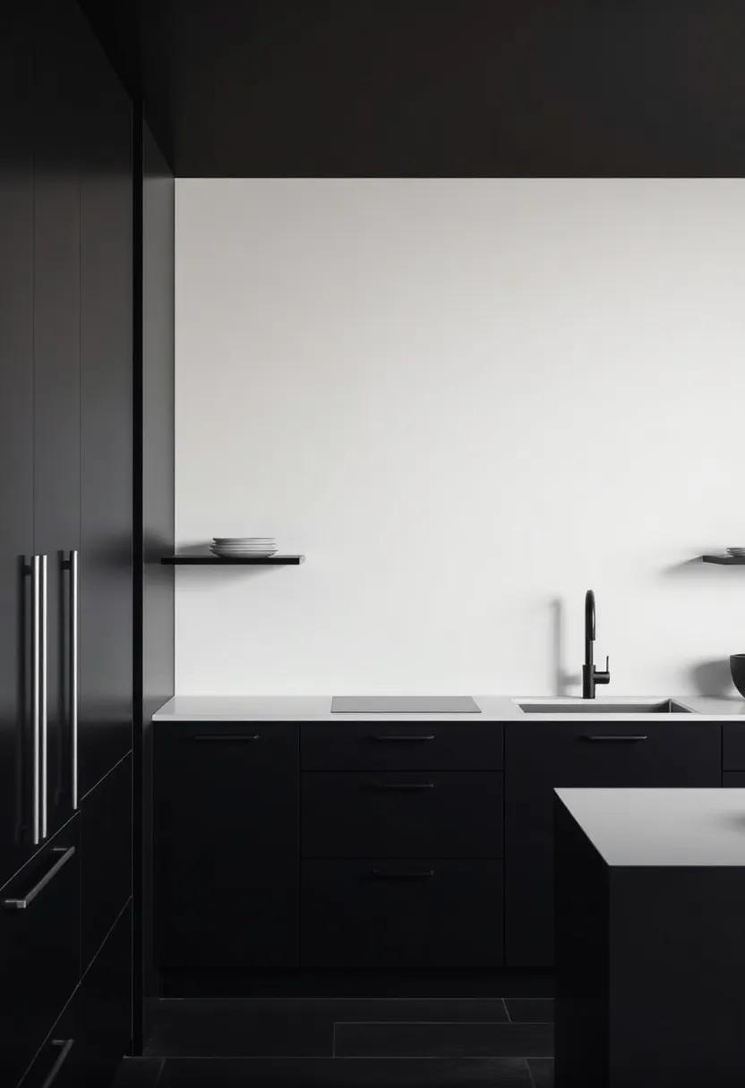 Elevating Style: The ​Impact of Black Cabinets on Contemporary Kitchen Aesthetics