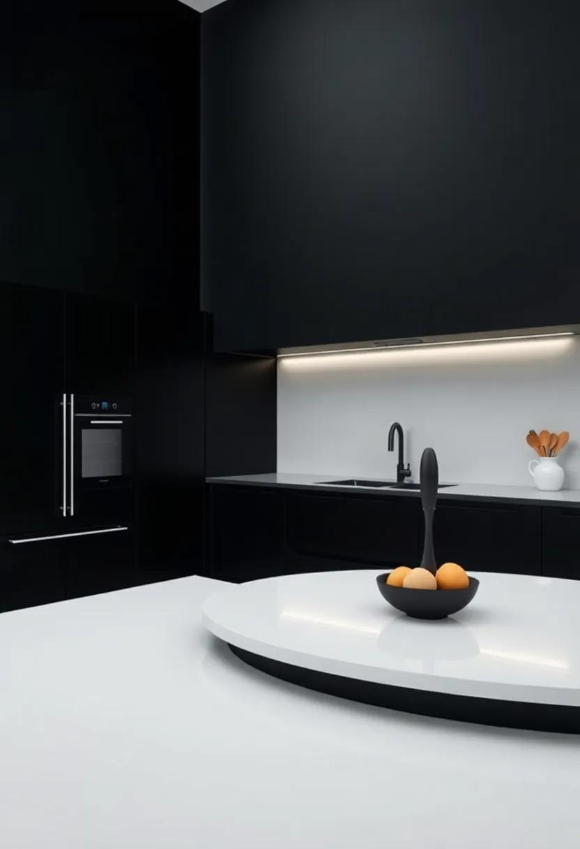 sleek Lines and Functionality: The symbiosis of Form and Utility in Minimalist Kitchens