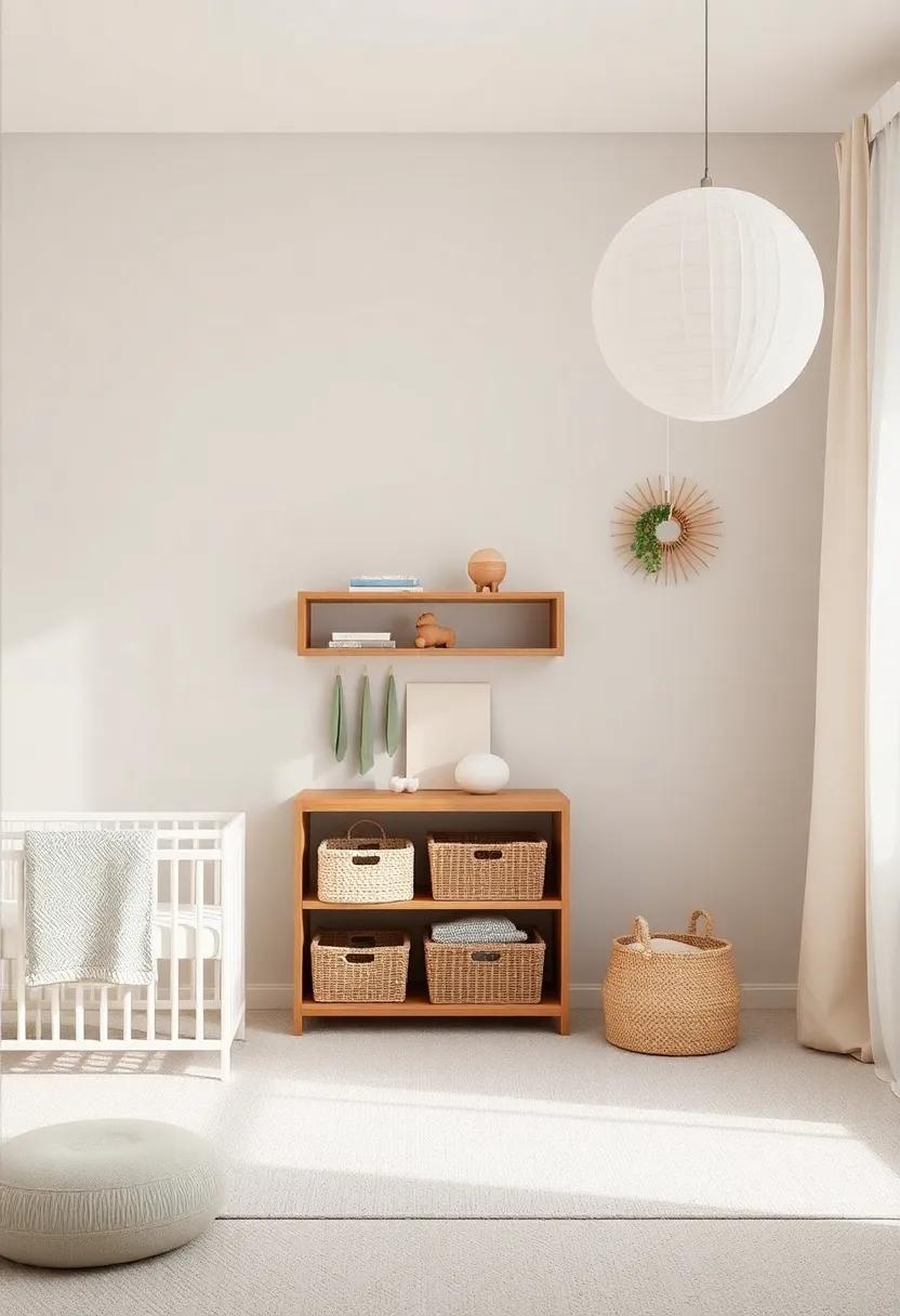 Inspired Storage Solutions That Keep the Nursery Organized and​ Serene