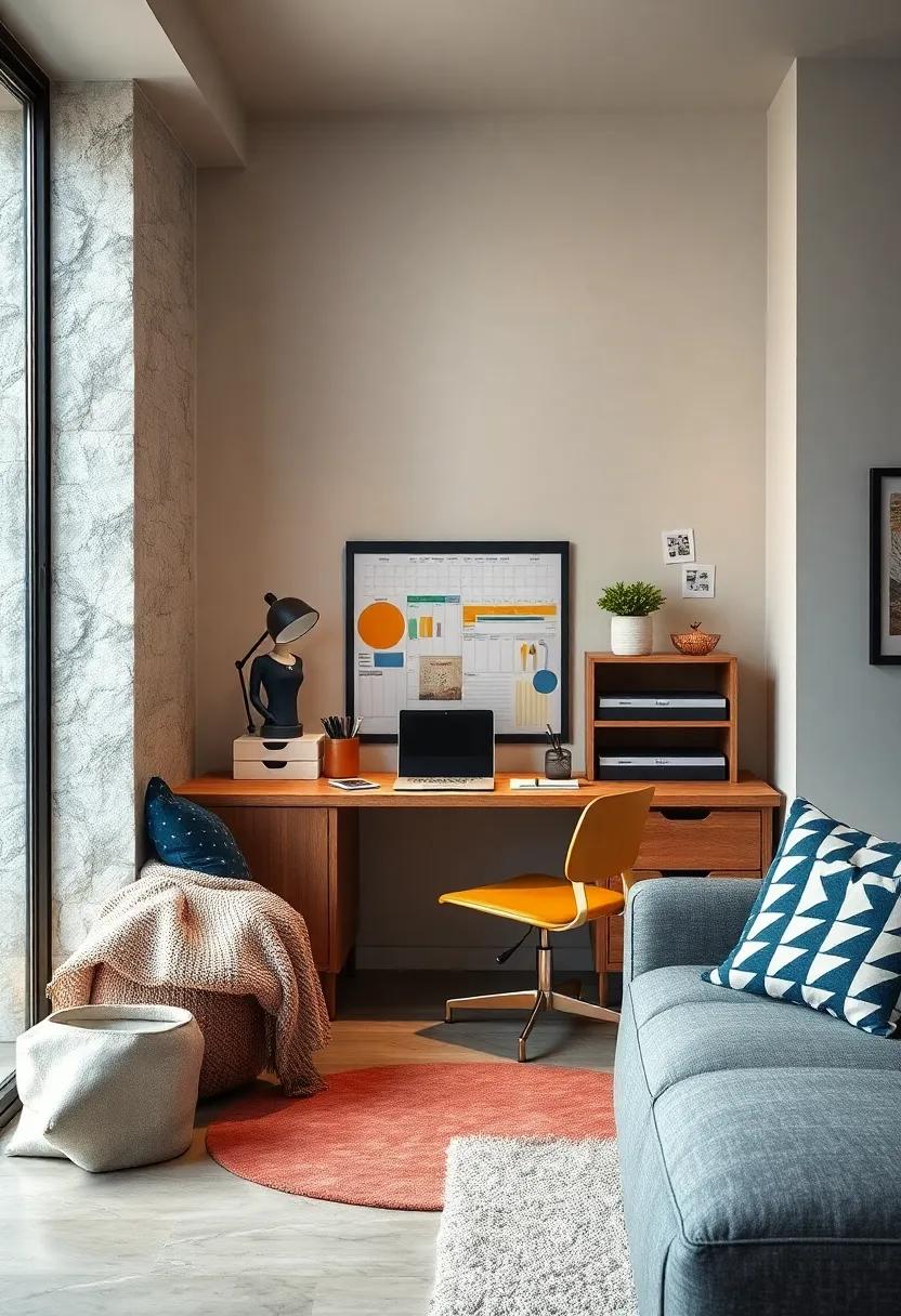 daily ​Planner Zone: Designate a space ⁣for a large planner where daily⁣ tasks‌ are front and center, helping to maintain focus and‌ organization