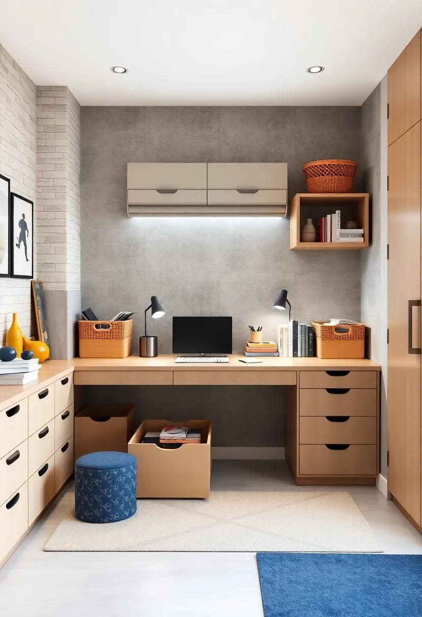 Smart Organization: Utilize baskets, trays, and drawer dividers to ⁢keep essential study tools within reach, promoting efficiency‌ and tidiness