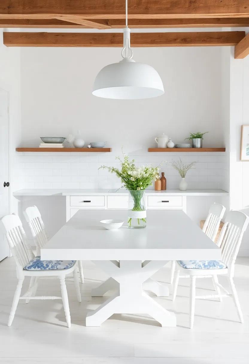 Crisp White and​ Blue:⁤ Create a ​classic coastal ⁢palette by combining crisp whites with rich blues,reminiscent of the ocean and fluffy clouds