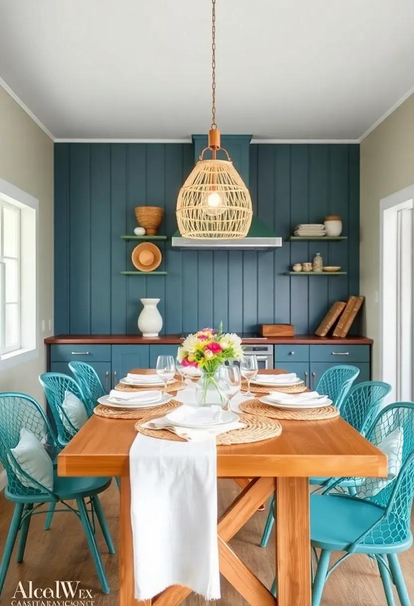 Fishnet Accents: Add a playful touch with fishnet overlays or woven mats, suggesting seaside adventures while keeping the⁣ atmosphere ⁣relaxed and inviting