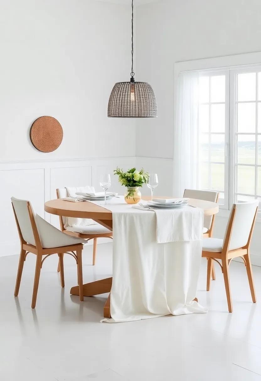 Light and‍ airy ⁤Fabrics:‍ Choose flowing, light table runners and napkins in soft textures to create an airy feel that echoes the gentle breeze by the ‍sea