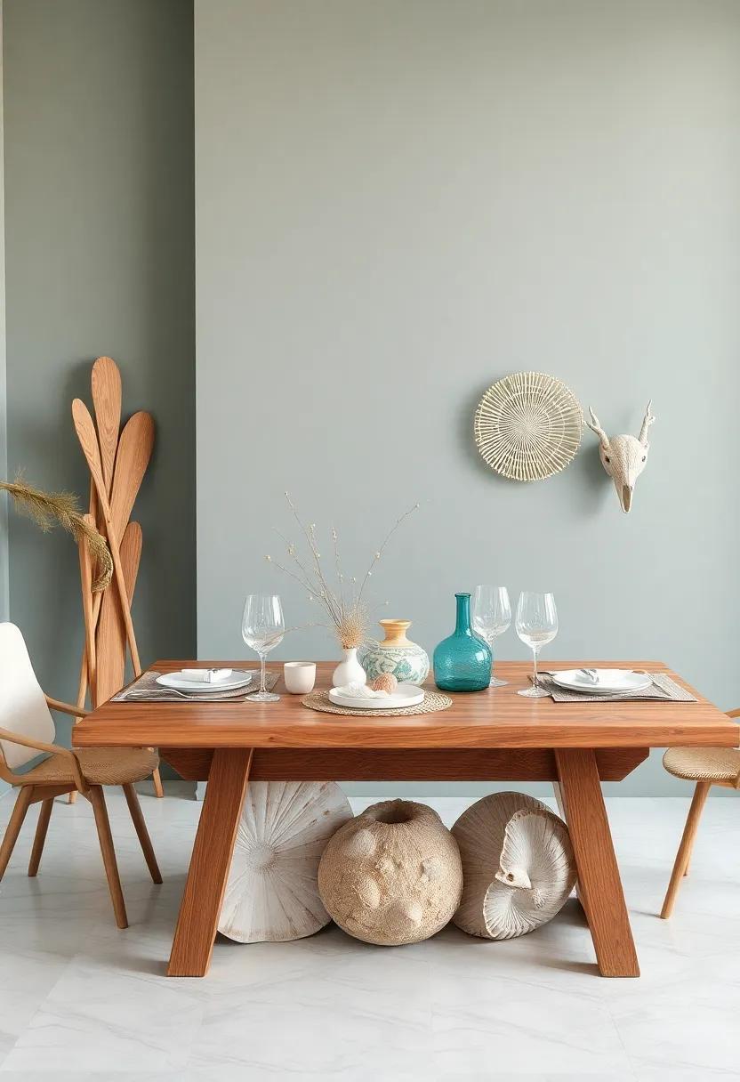 Nature-Inspired Colors: ⁣Use ‍earthy tones inspired by shells and stones, grounding​ your⁣ table setup while connecting it back ⁣to the beach experience