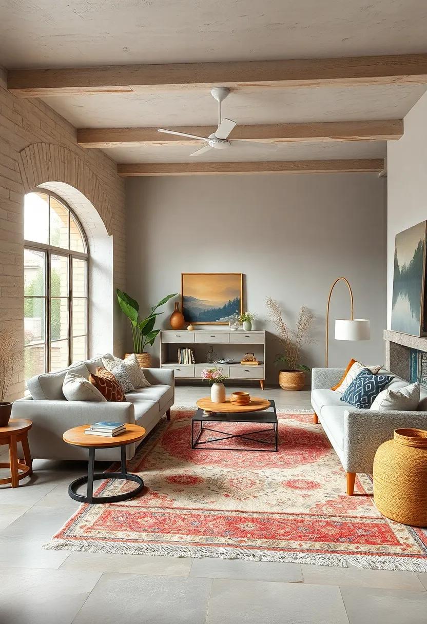 Layering Rugs to Create Depth and Warmth