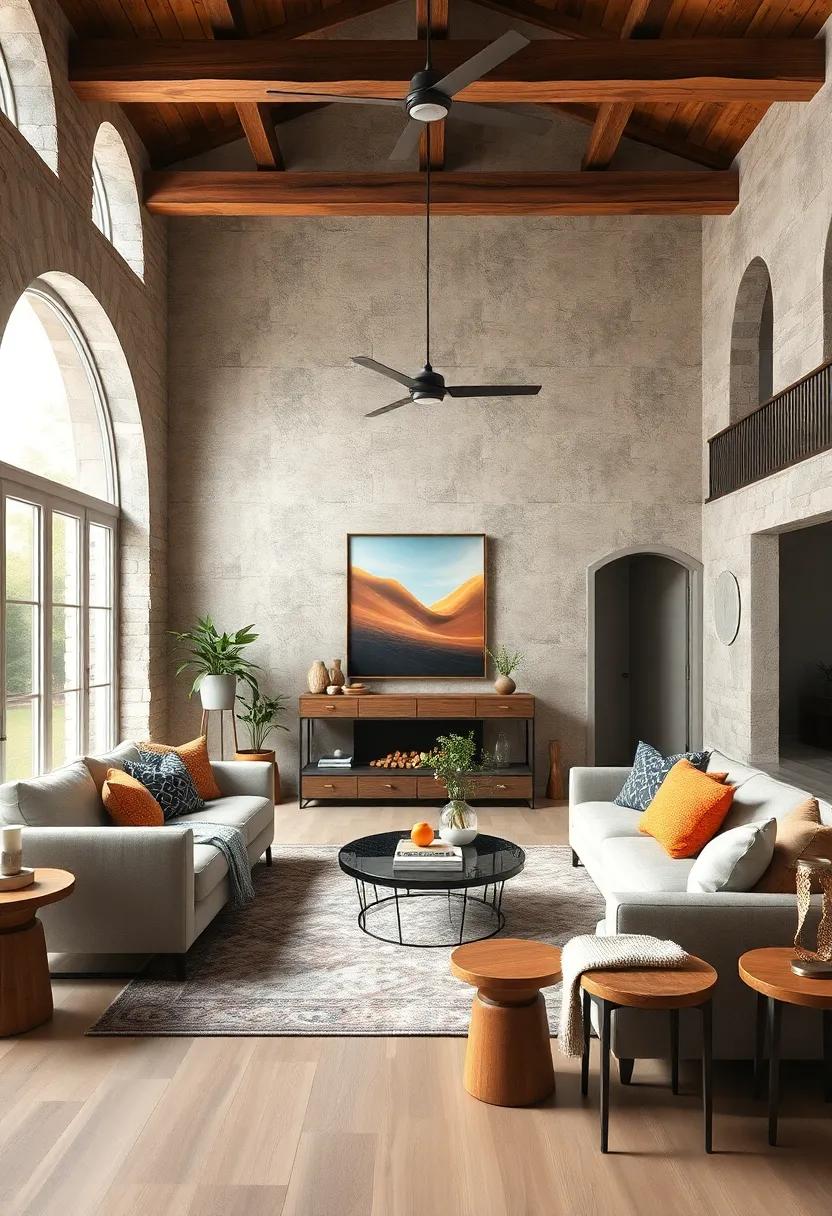 Balancing Function and Aesthetic in⁣ Your Living‌ Room design