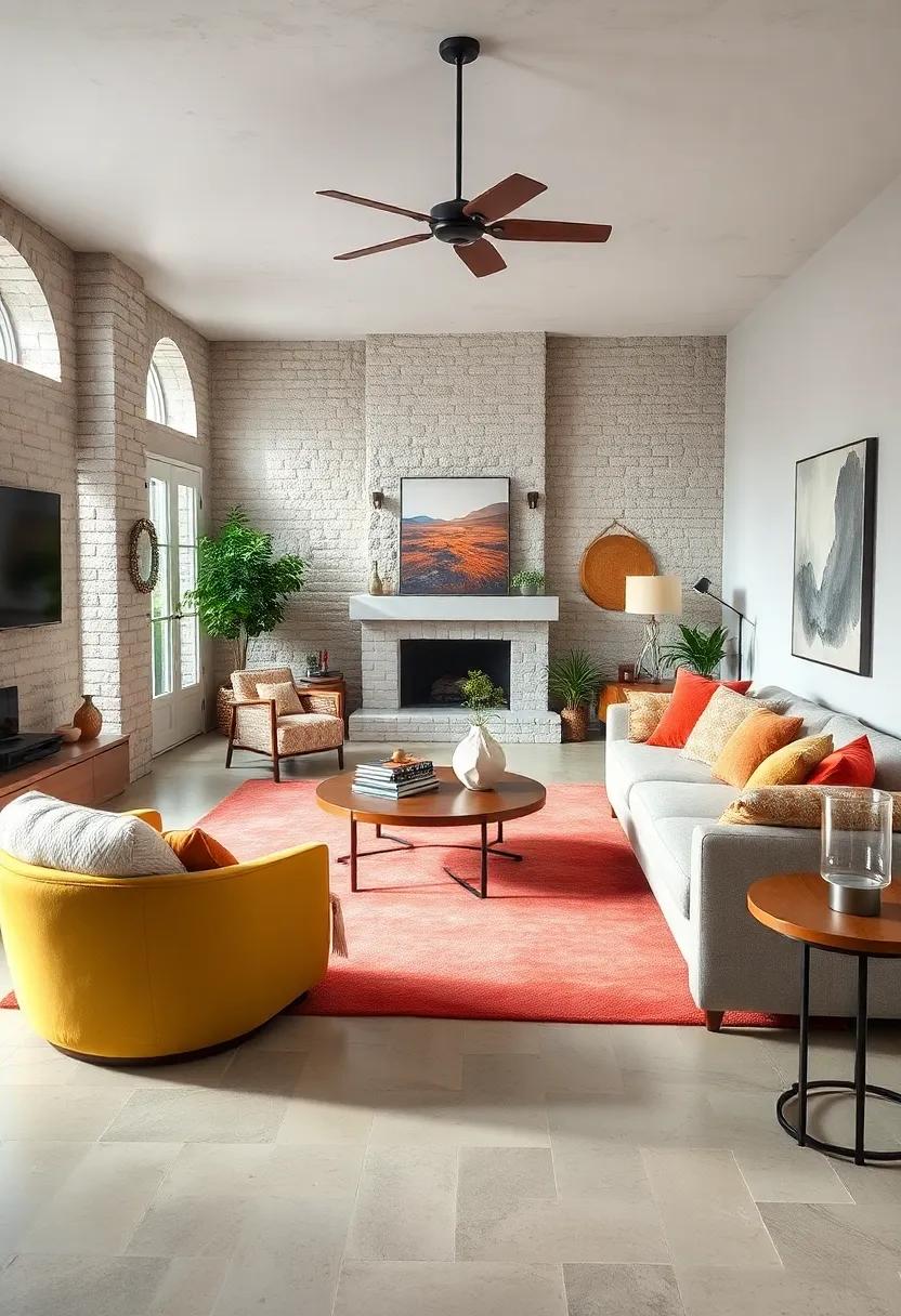 Defining spaces with Distinctive Area Rugs