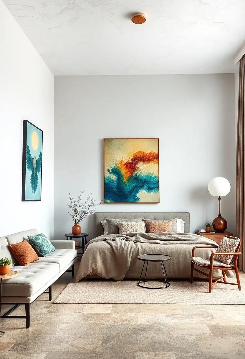 Vintage Finds:⁤ Blend Old and New with Antique Art​ Pieces to Evoke Nostalgia