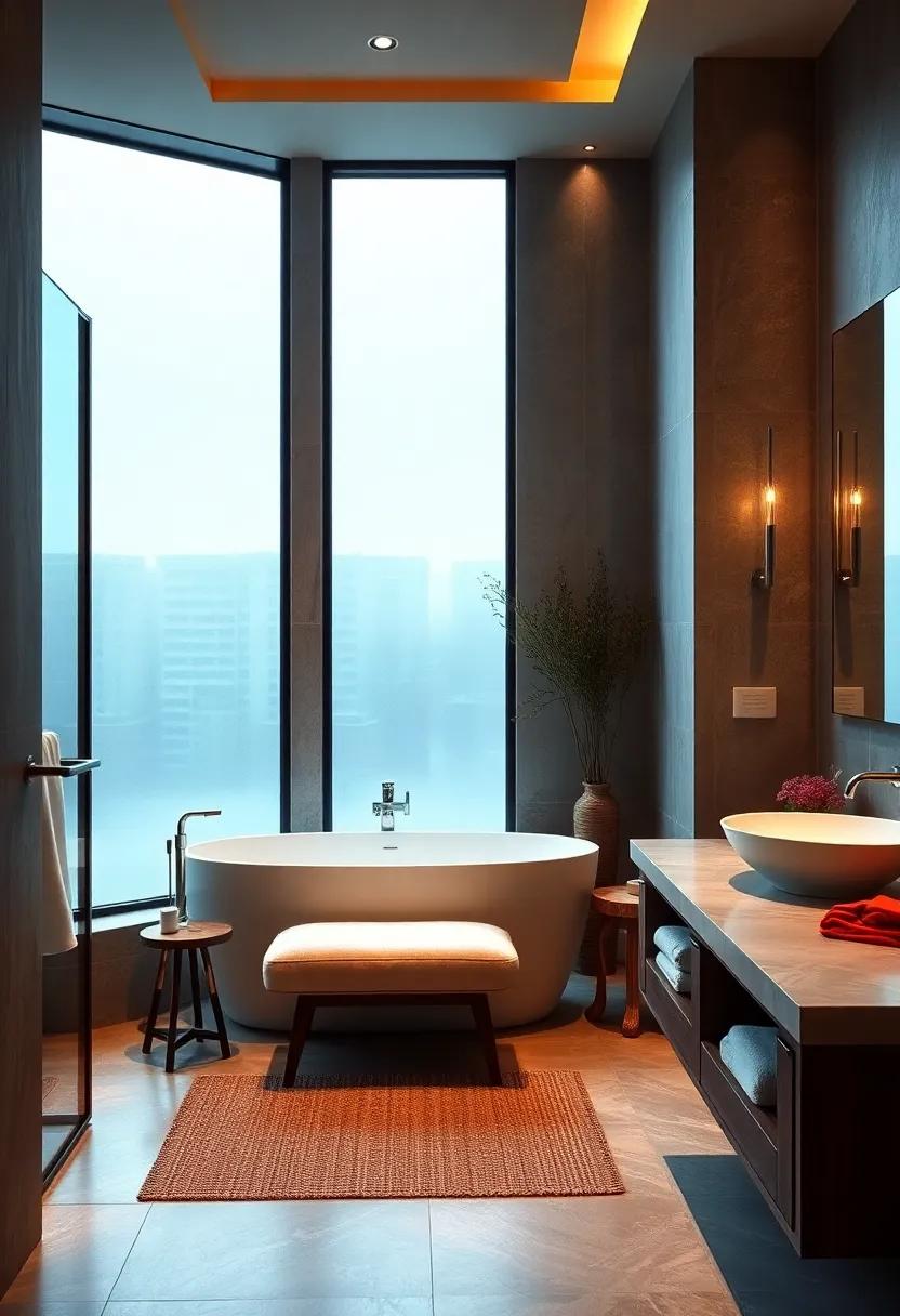 Inviting Seating:⁢ Add a plush chair​ or ‌bench to create a space for relaxation⁢ or⁤ leisurely moments between ‍baths