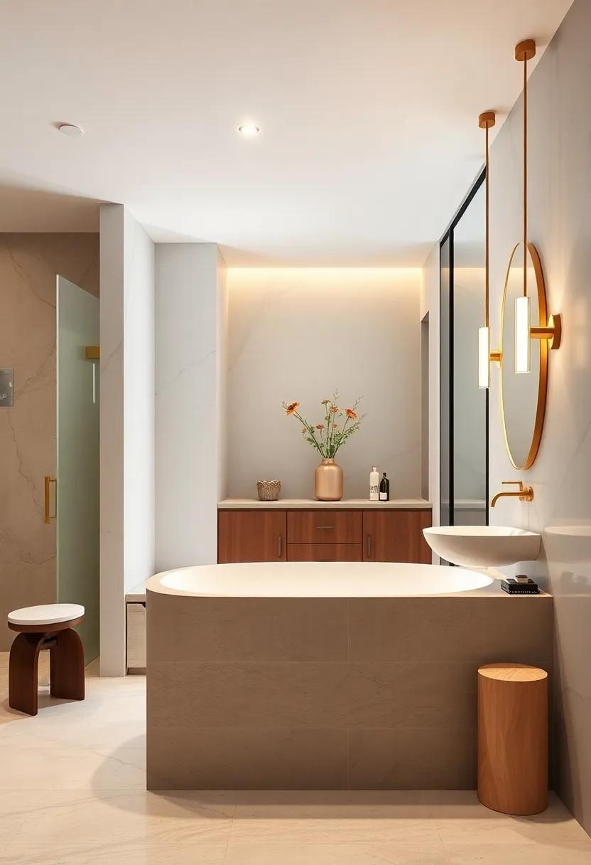 quality Fixtures: Choose high-end faucets and hardware in polished finishes like gold or brushed nickel for an elegant⁢ touch