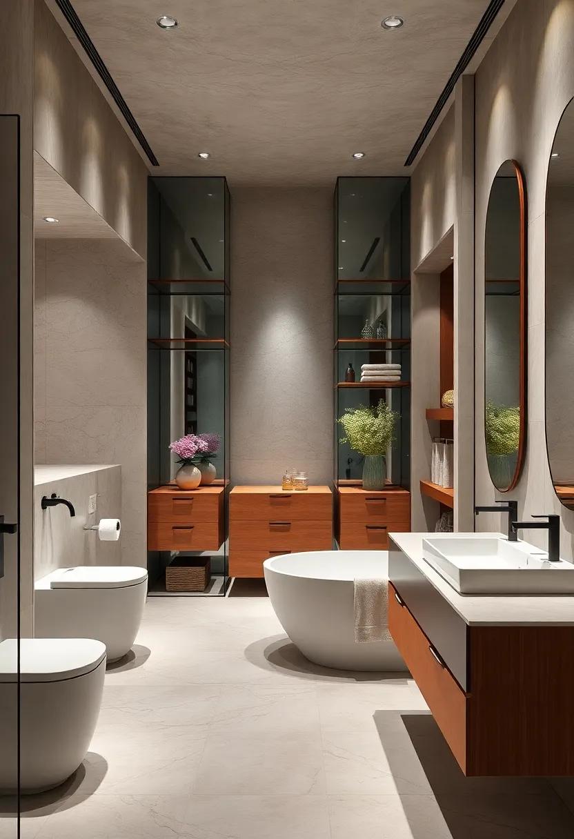 Walk-In‌ Closets: If space permits,design a ⁢walk-in closet that feels like an extension of your ⁣bathroom for ultimate convenience