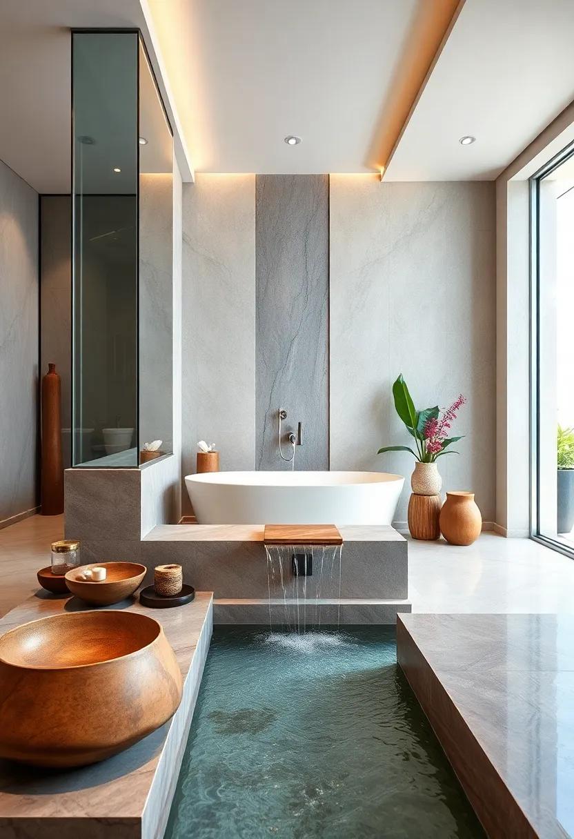 Water Features: Integrate a⁢ small indoor fountain or​ waterfall for soothing sounds that contribute⁤ to⁢ a peaceful environment