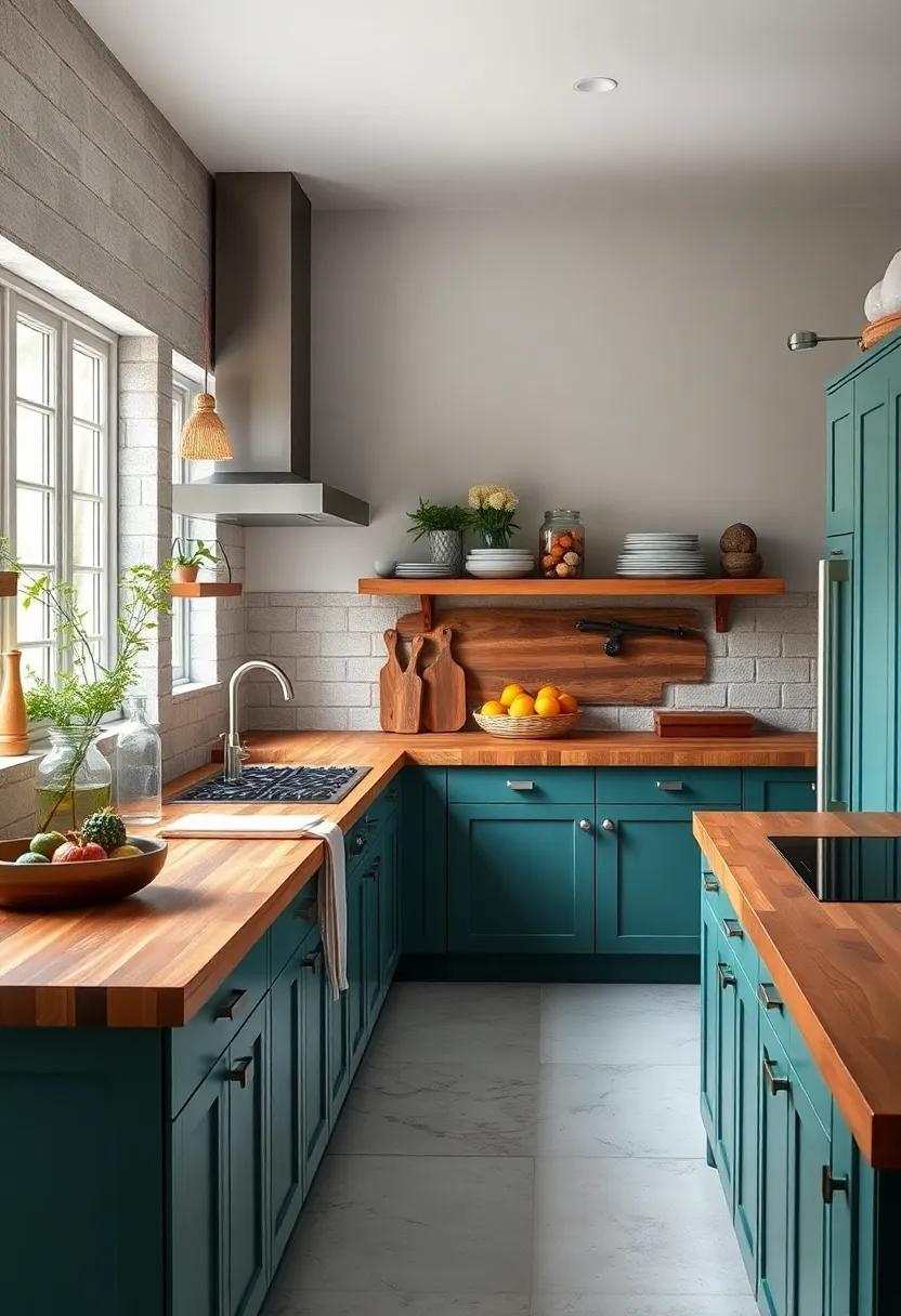 Emphasize a unified theme: Ensure ⁤your butcher⁢ block matches the overall color palette and decor style of your farmhouse kitchen for a cohesive look