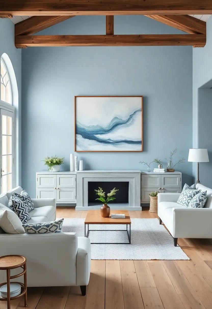 Artwork and Decor: ​Curating pieces That⁤ Harmonize with Pale Blue