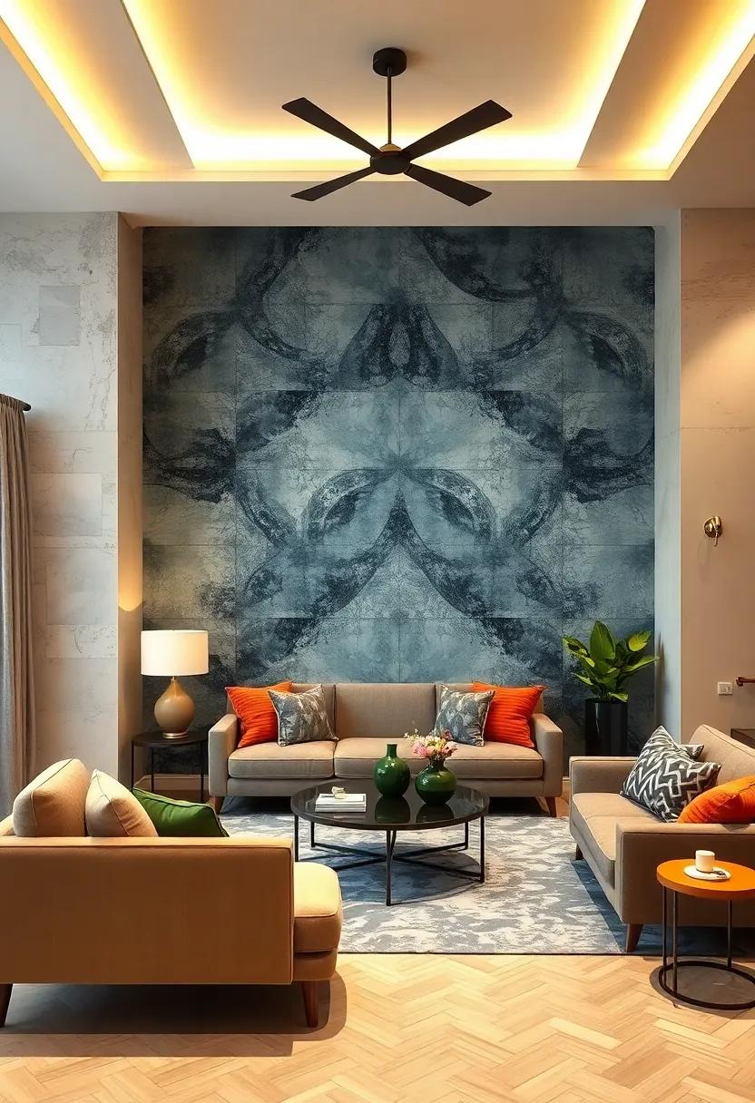 Asymmetrical designs: Break away from‌ the norm with ⁤unique asymmetrical patterns​ that ⁢offer a contemporary twist on wallpaper design