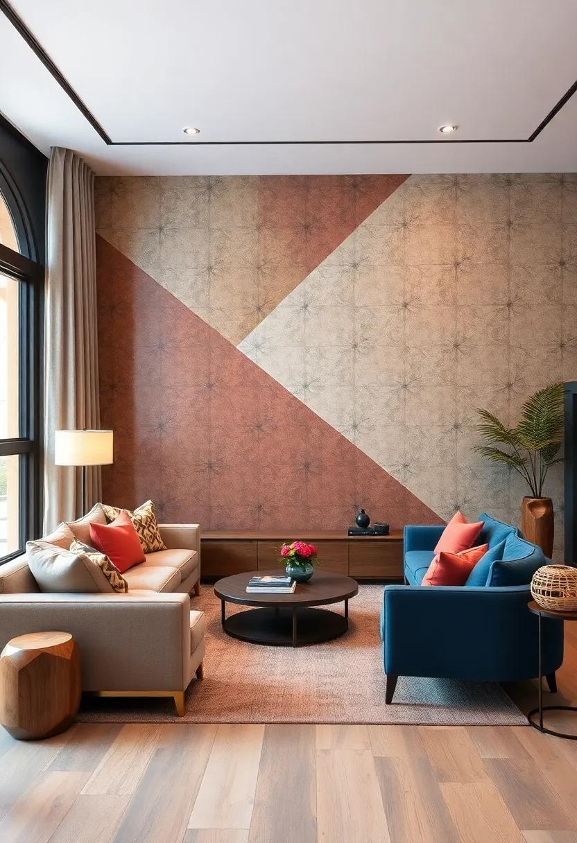 Dual-tone designs: A‌ two-tone geometric pattern can add​ sophistication and depth‍ to your space without overwhelming⁢ it