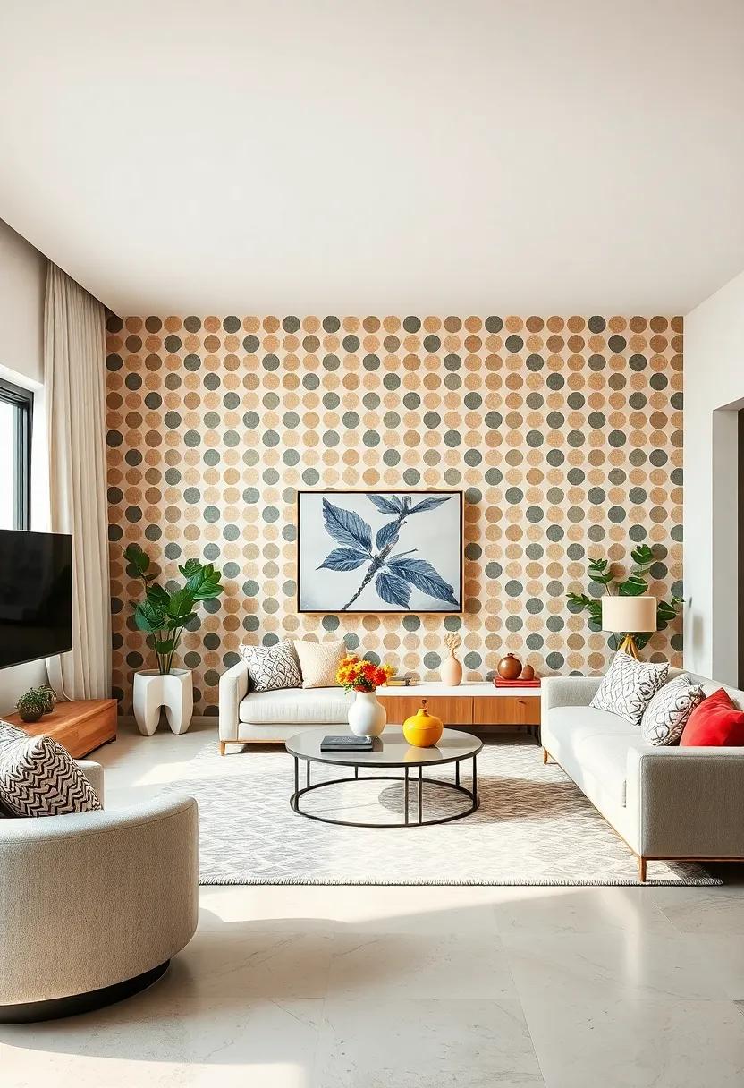 Playful polka dots: A whimsical choice that ‌can soften⁣ the⁤ edges of a modern decor, perfect‍ for ​a cheerful atmosphere