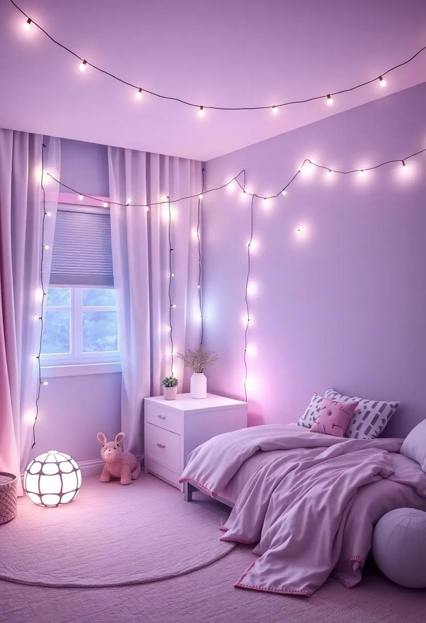 Fairy-light Fantasy: String fairy lights around‍ the room, paired with soft pastel decor, to create a dreamy⁤ ambiance perfect for bedtime stories