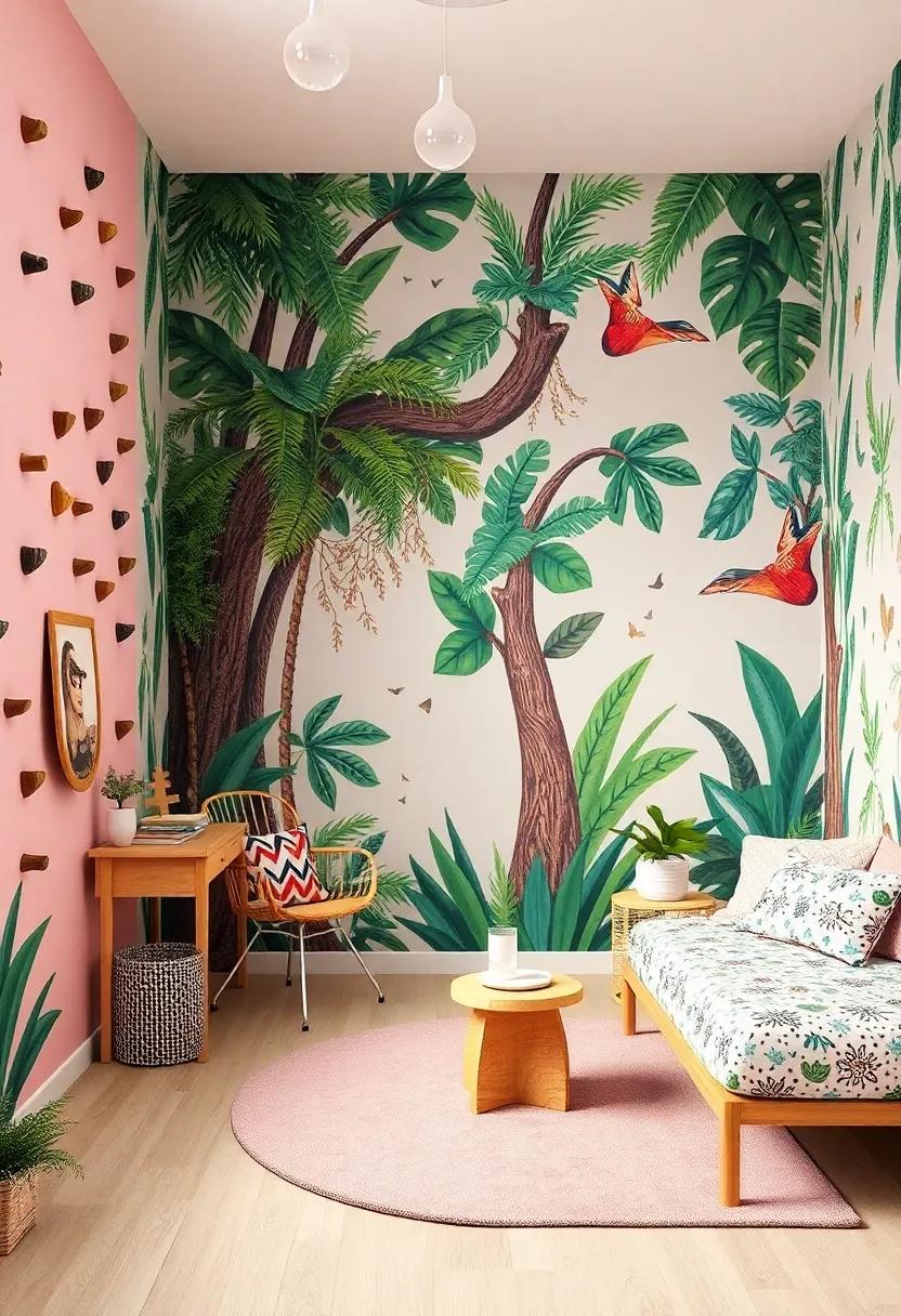 Outdoor‍ adventure Space: Use jungle ‌motifs, climbing wall decor,⁤ and nature-inspired⁤ textiles to inspire a love for adventure and exploration