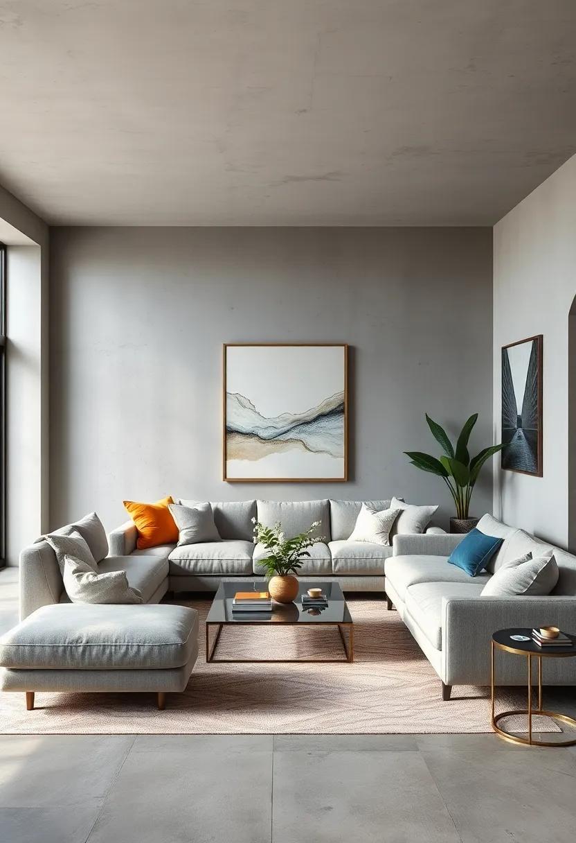 Creating Focal ‌Points: Positioning Art Strategically to Draw the Eye in Gray Rooms