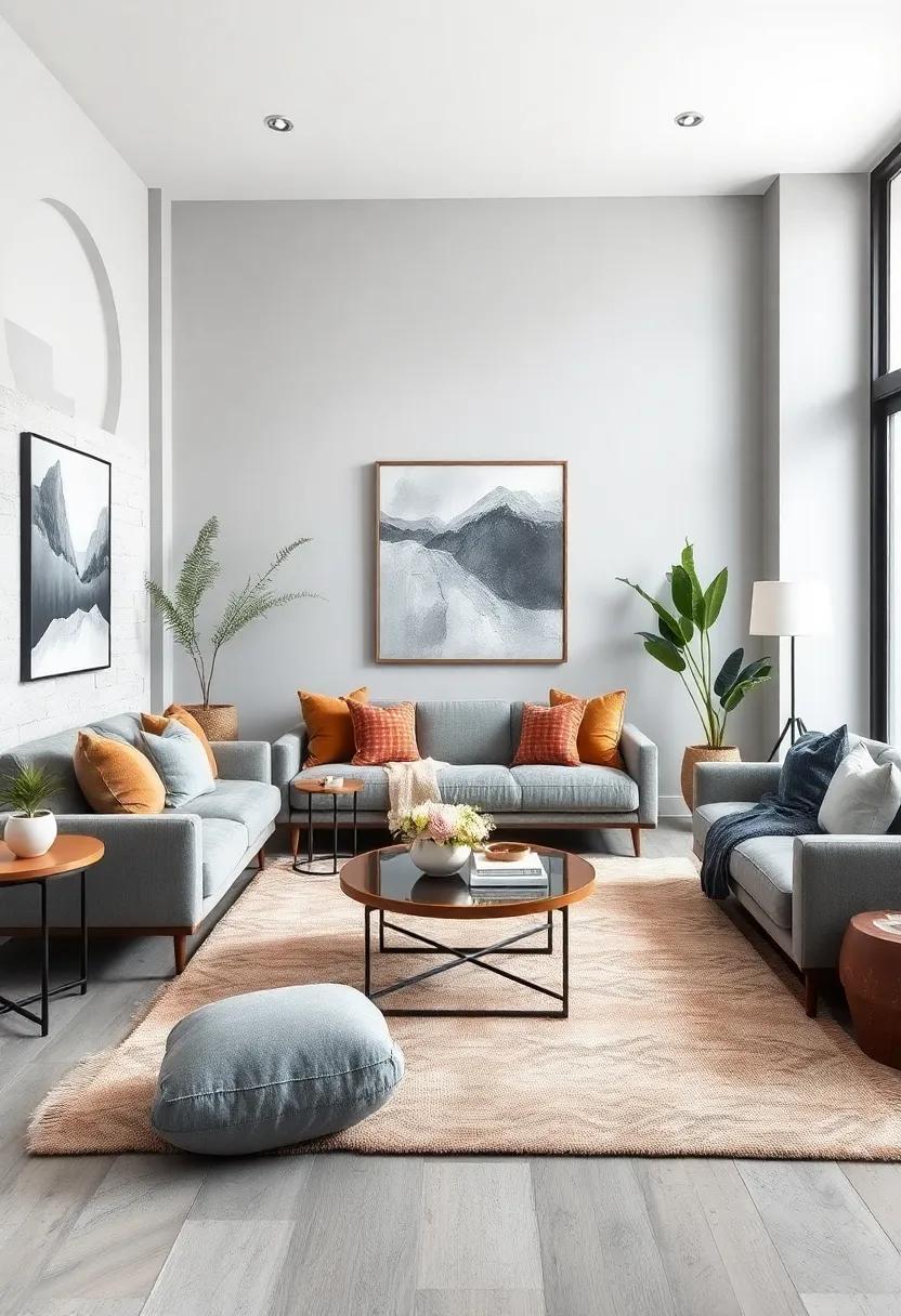 Crafting a Gallery Wall: ⁤Tips for ‌Arranging ‍Art​ on Gray Backgrounds